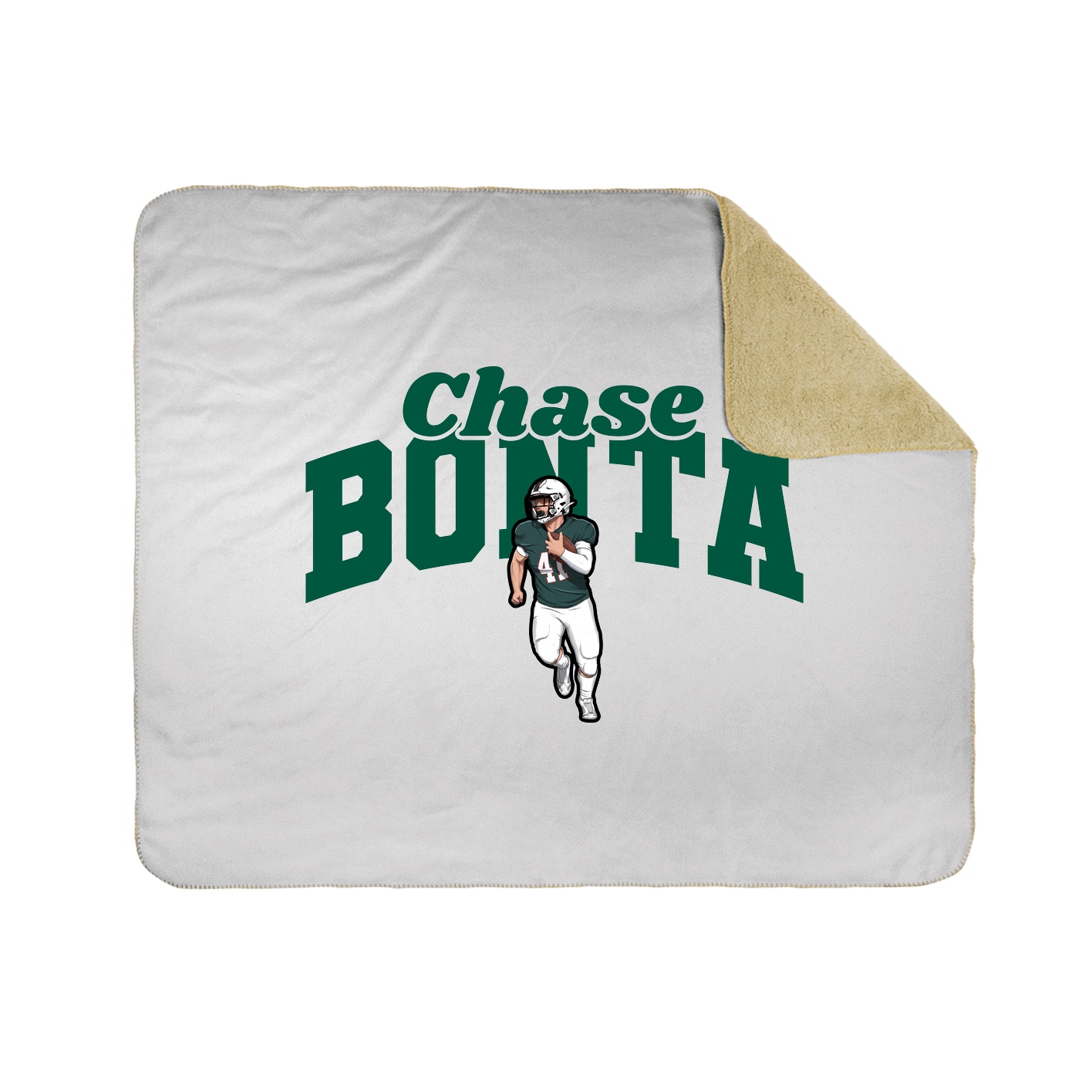 Throw Blanket — Signature Arch in White