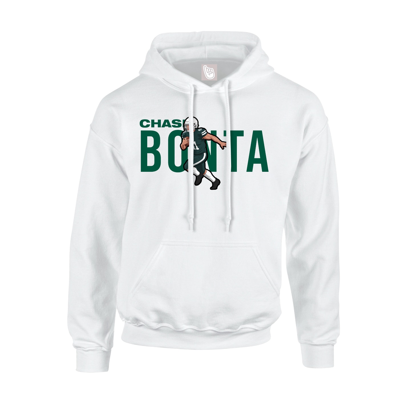 Hoodie — Player Name in White