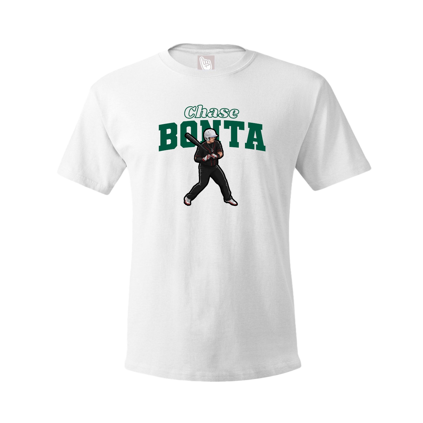 Tee — Name Arch in White