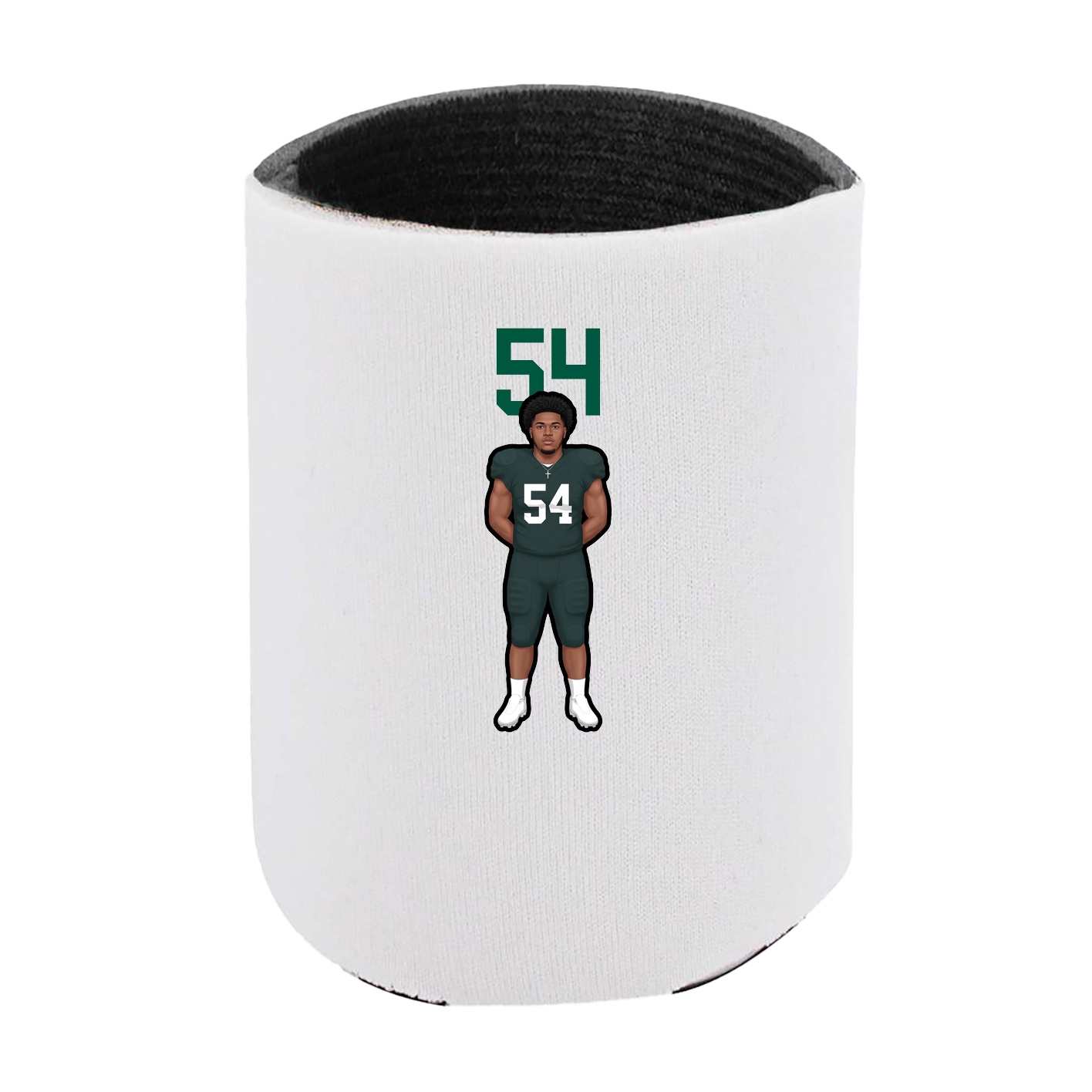 Can Holder — Number Top in White