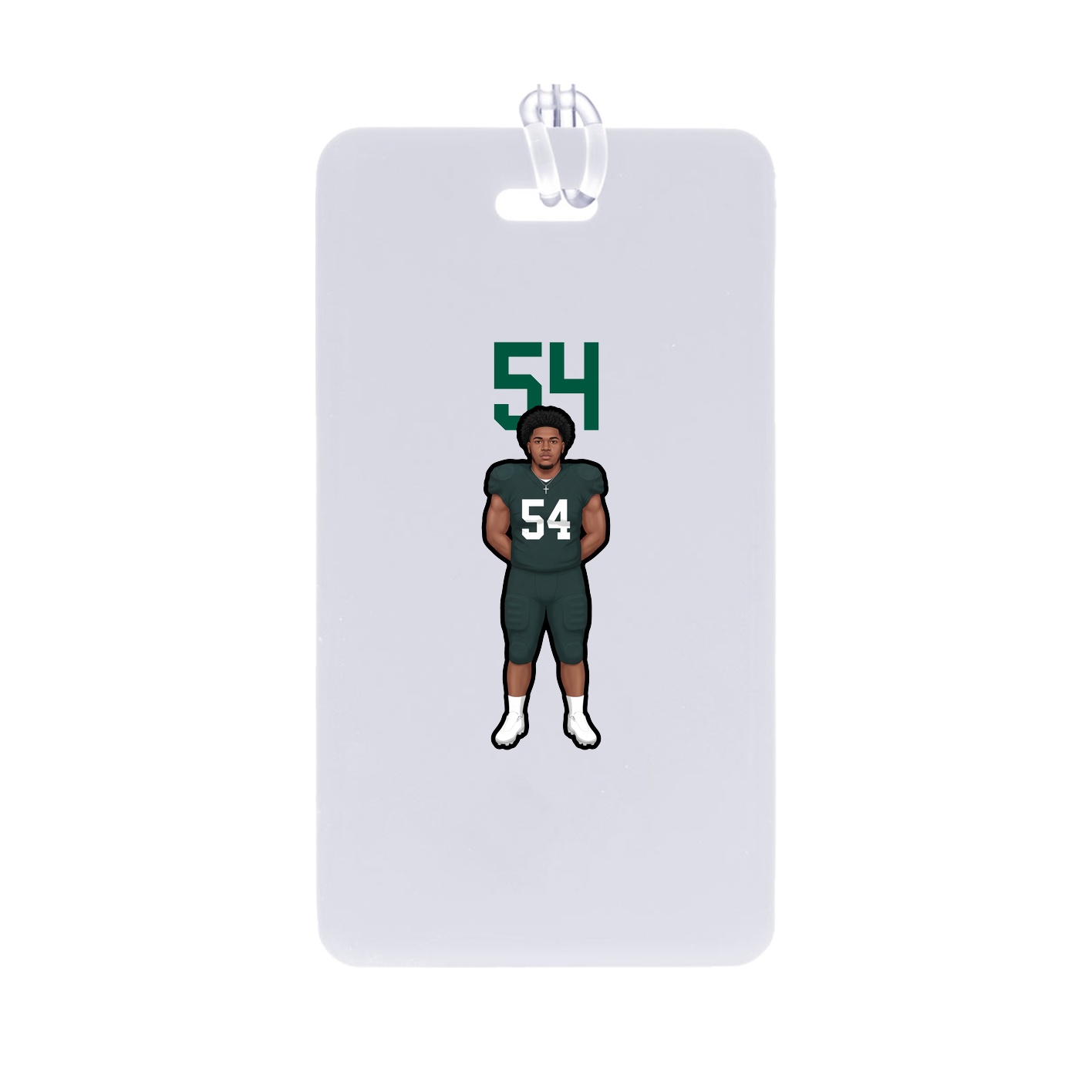 Bag Tag — Number Top in Classic
