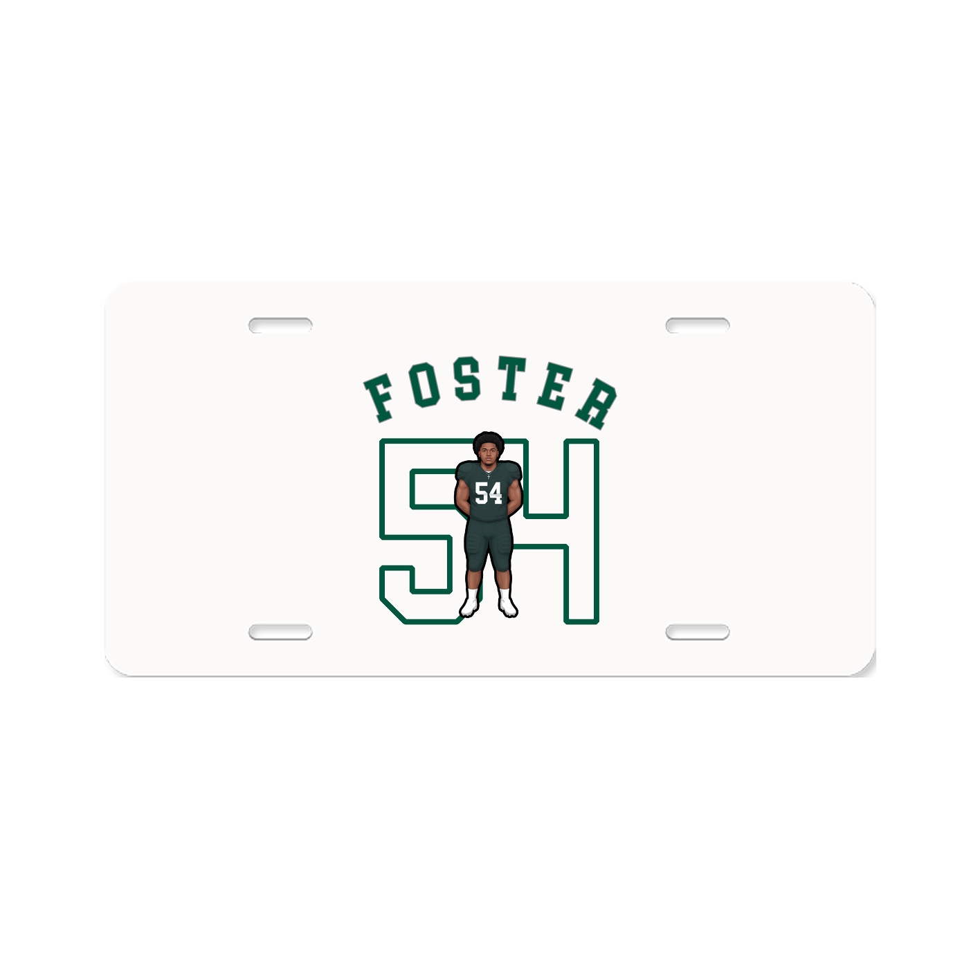License Plate — Shirsey Arch in Classic