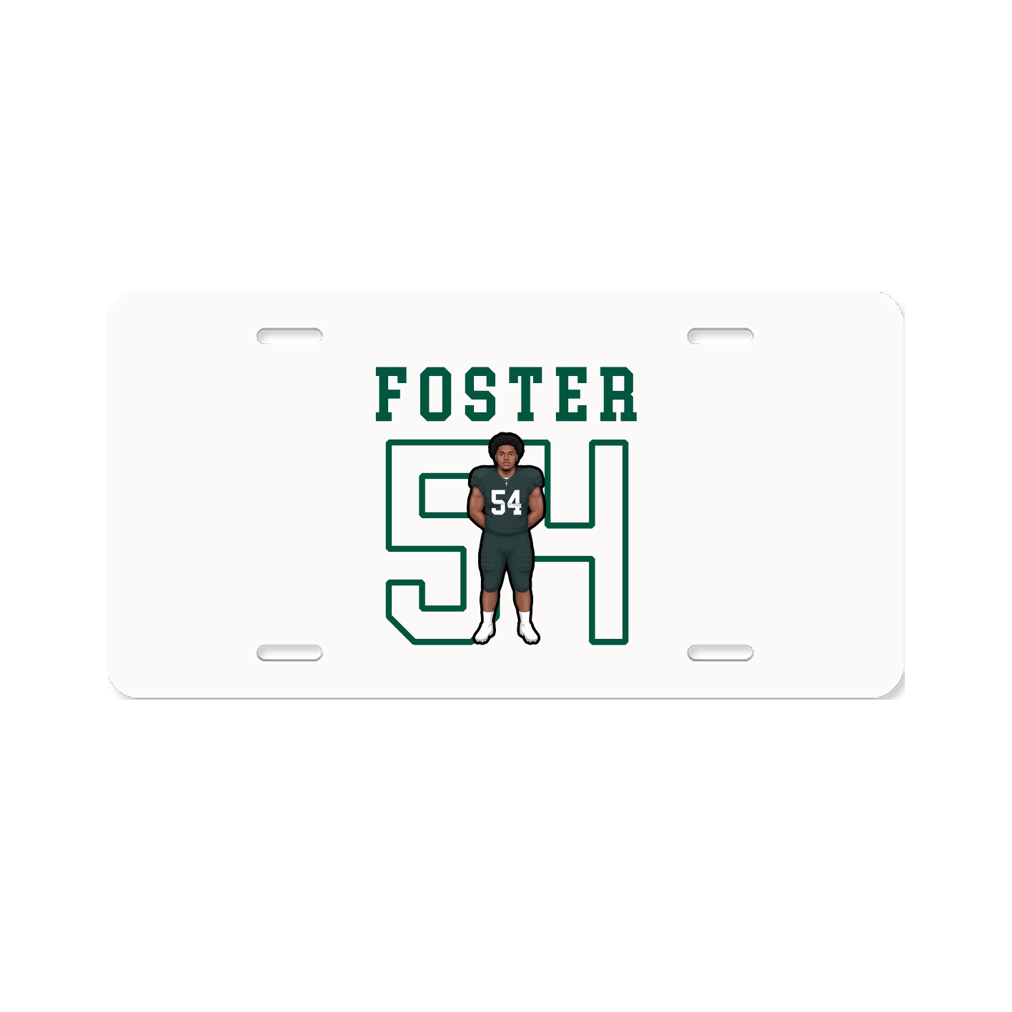 License Plate — Shirsey in Classic