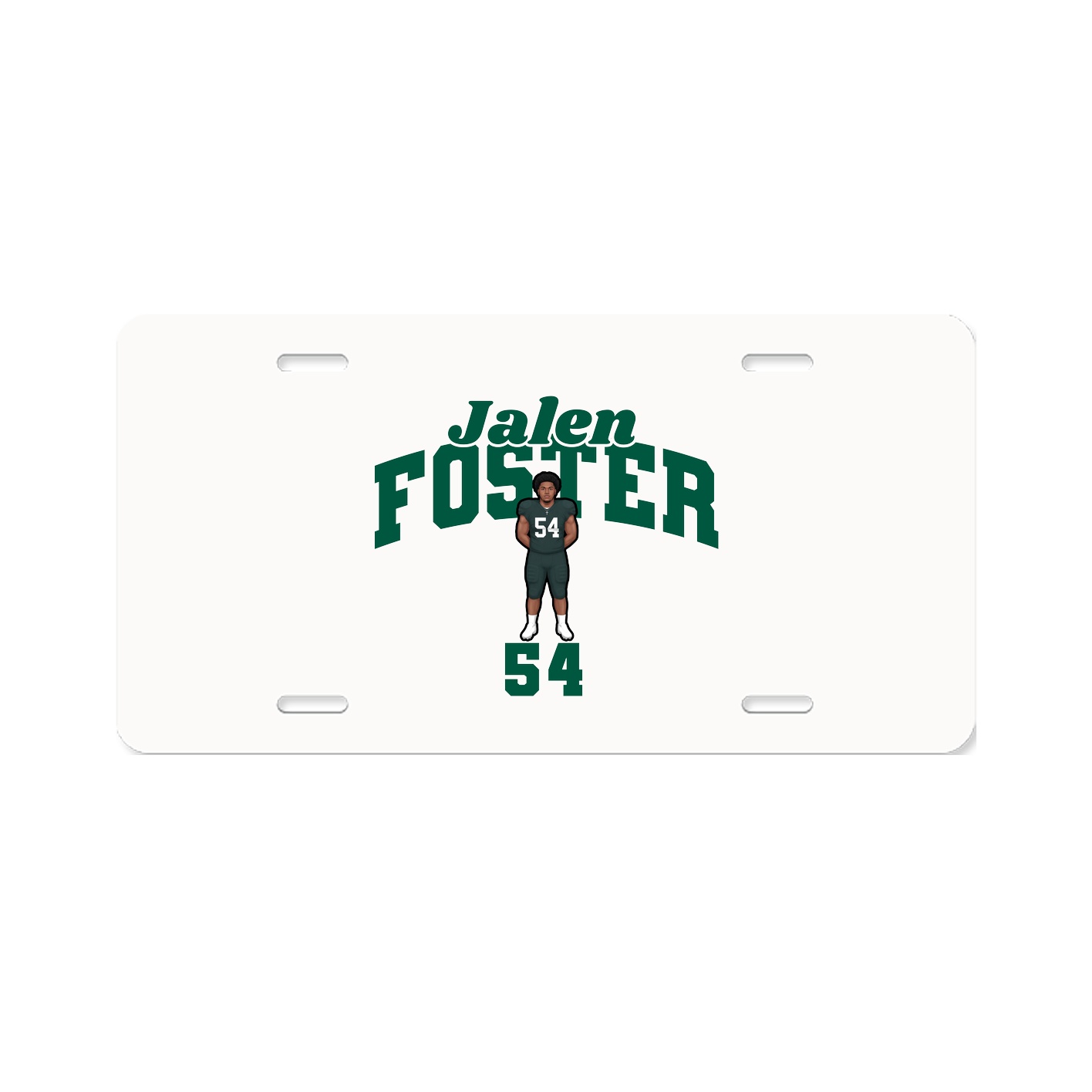 License Plate — Signature Arch in Classic