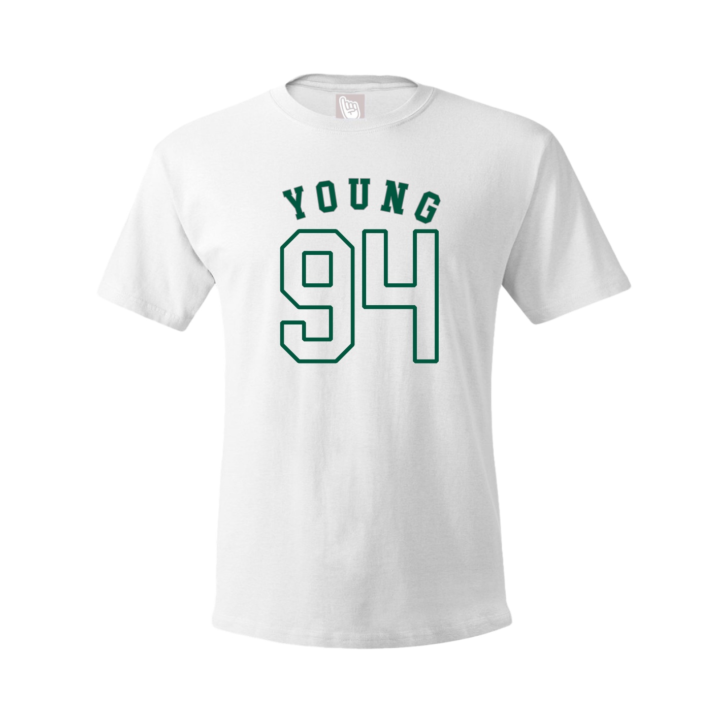 Youth Tee — Shirsey Arch in White