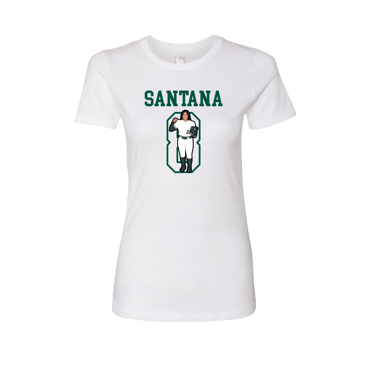 Fitted Women's Tee — Shirsey in White
