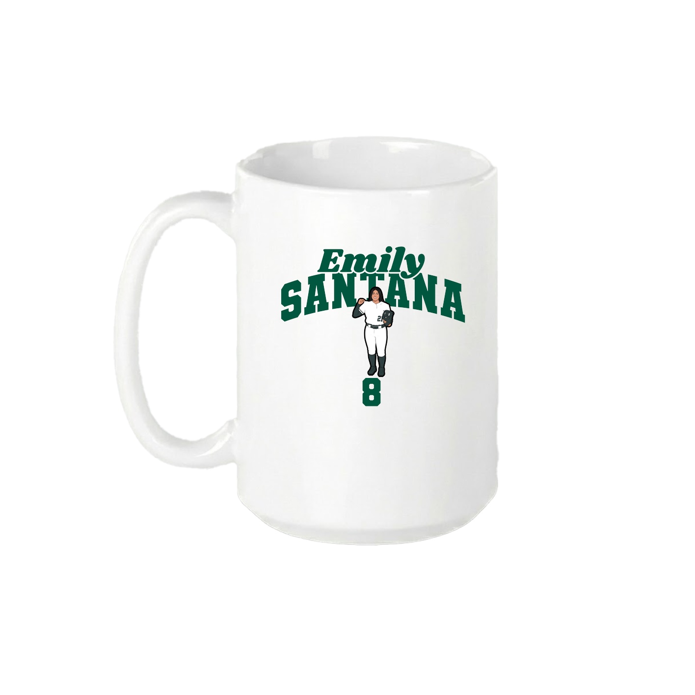15oz Coffee Mug — Signature Arch in White