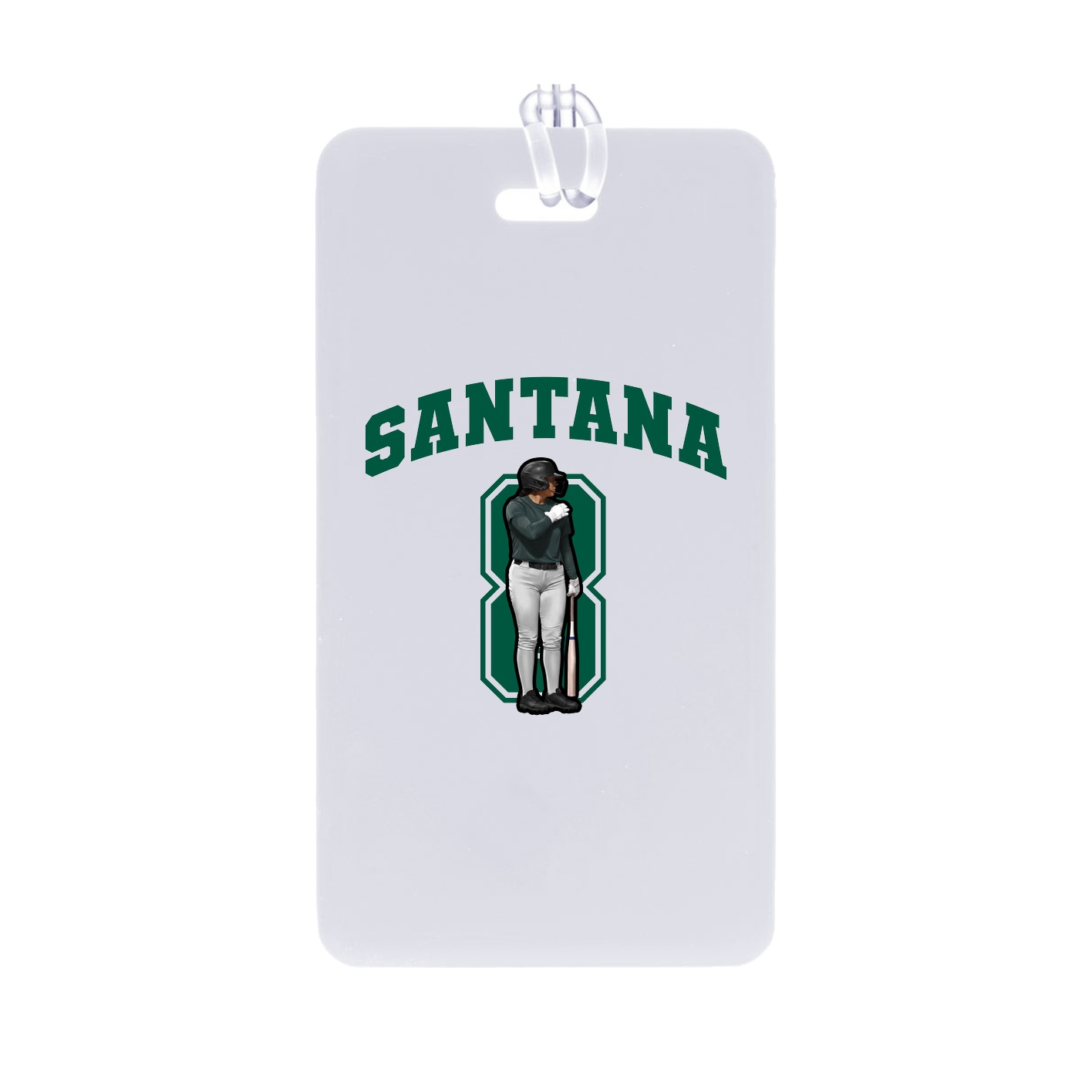 Bag Tag — Number in Classic