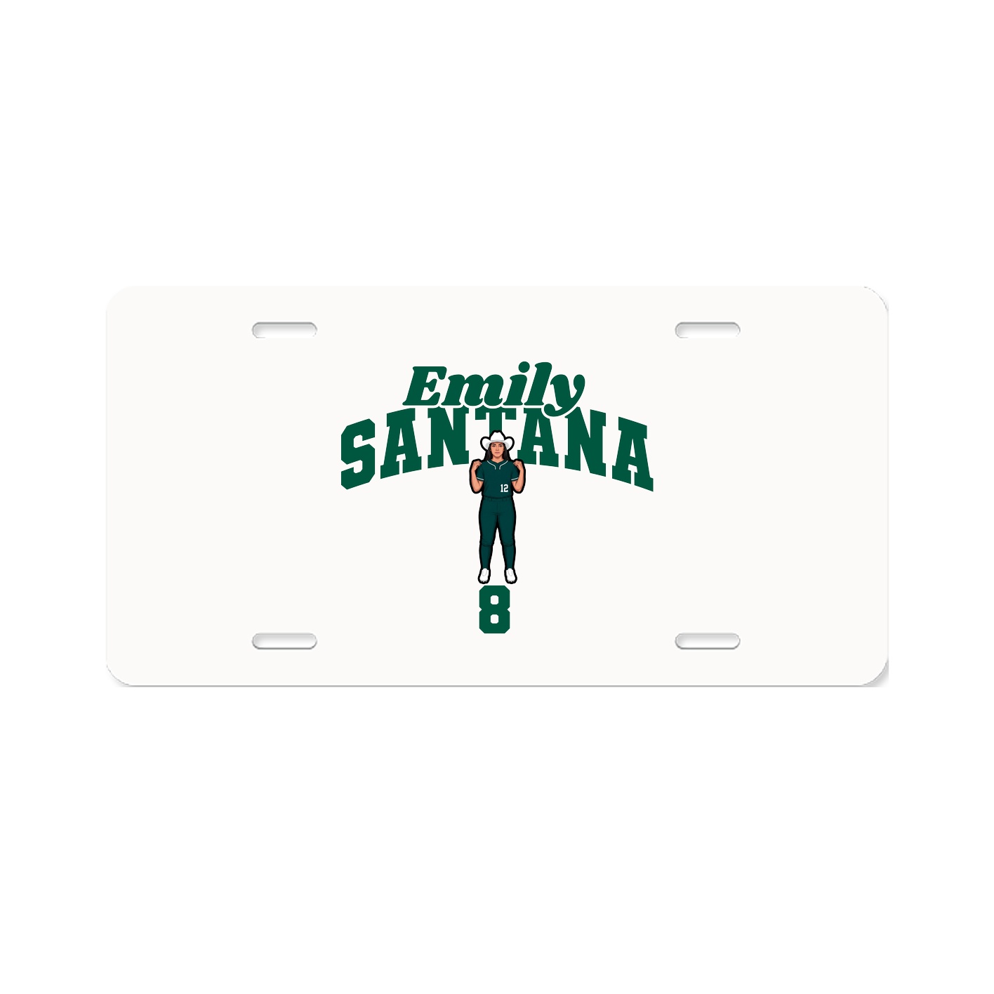 License Plate — Signature Arch in Classic
