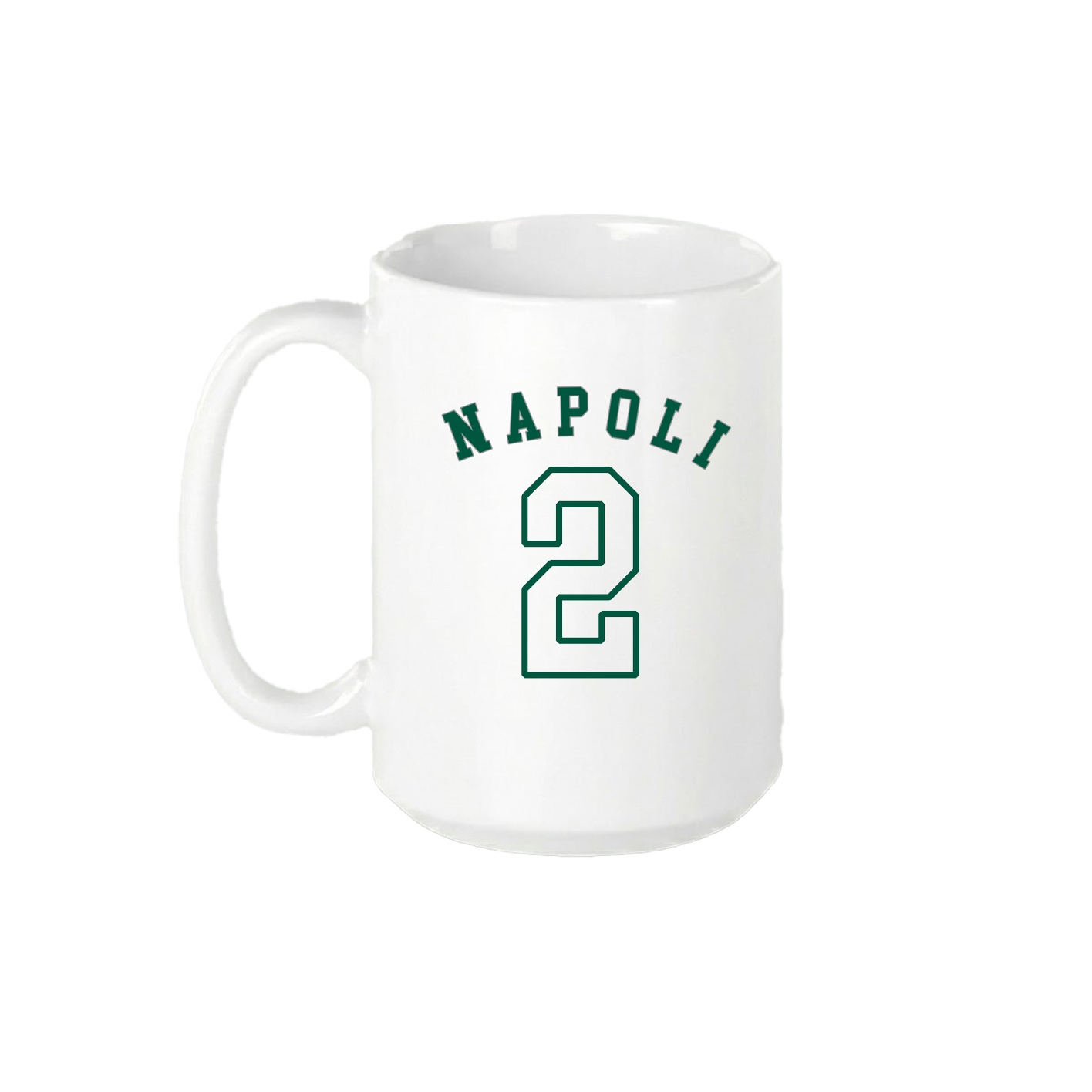 15oz Coffee Mug — Shirsey Arch in White