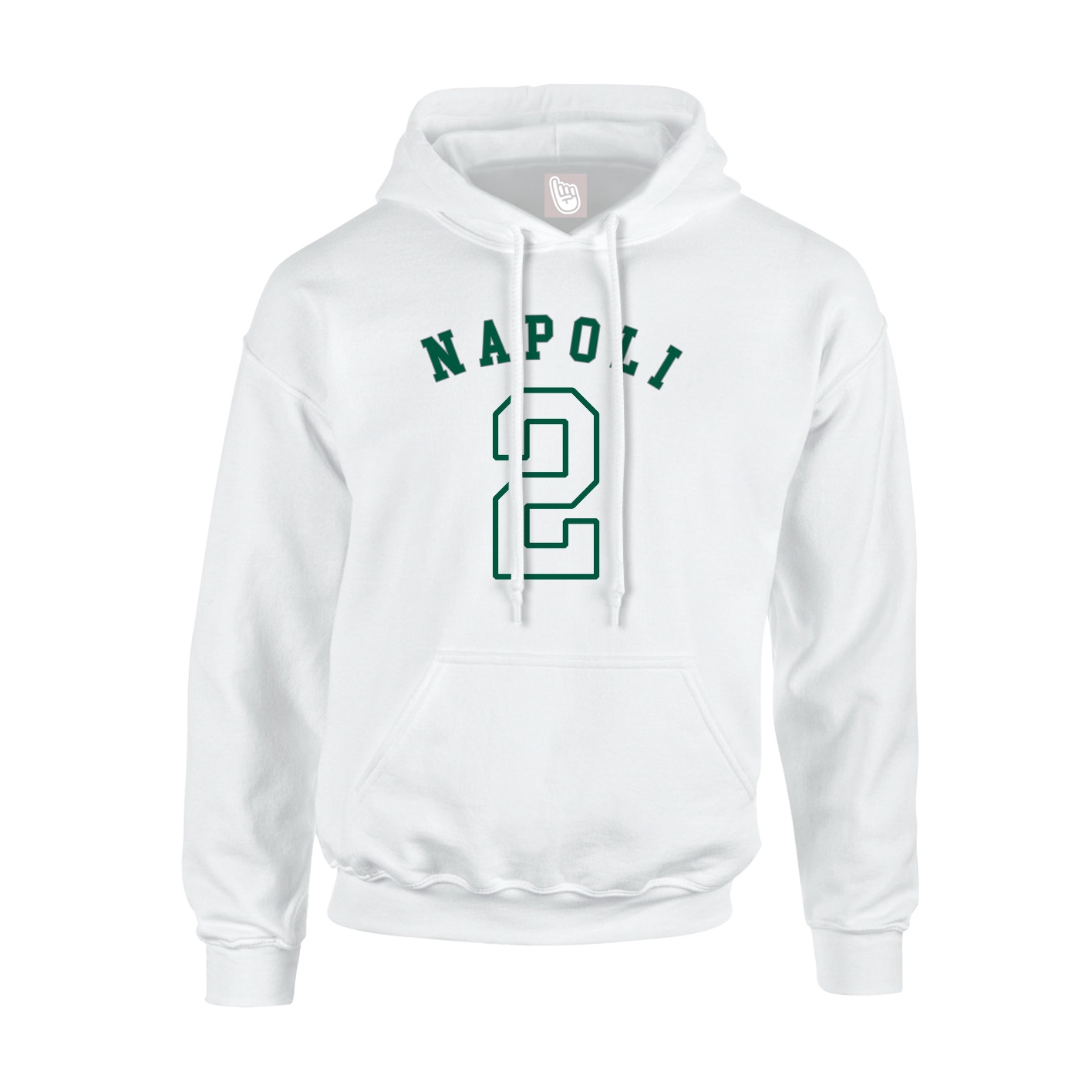 Hoodie — Shirsey Arch in White