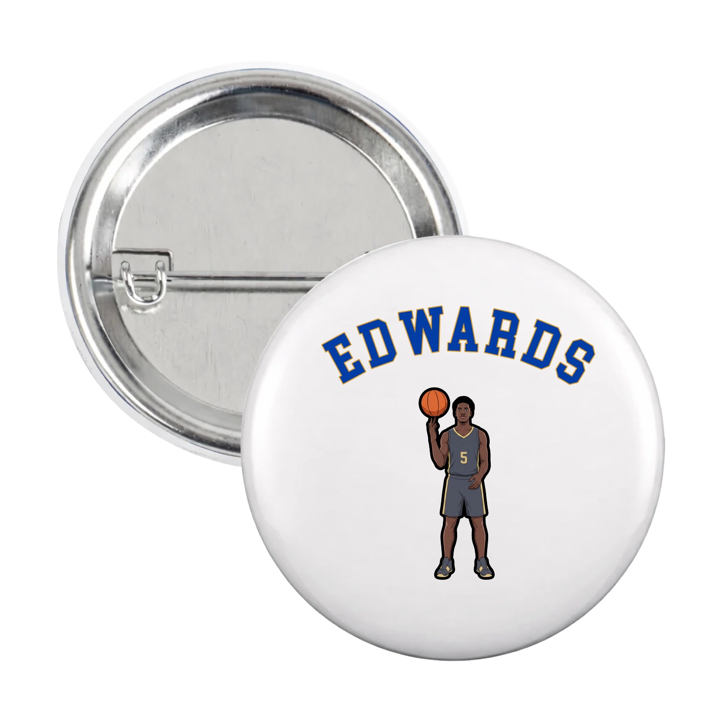 Game Day Button — Shirsey Arch in White