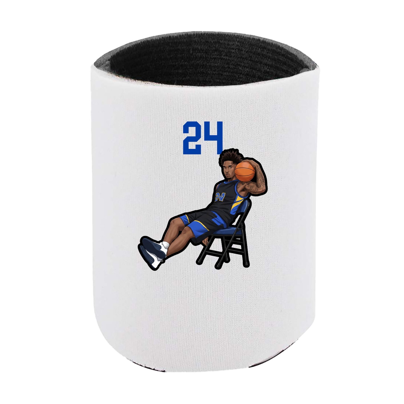 Can Holder — Number Top in White