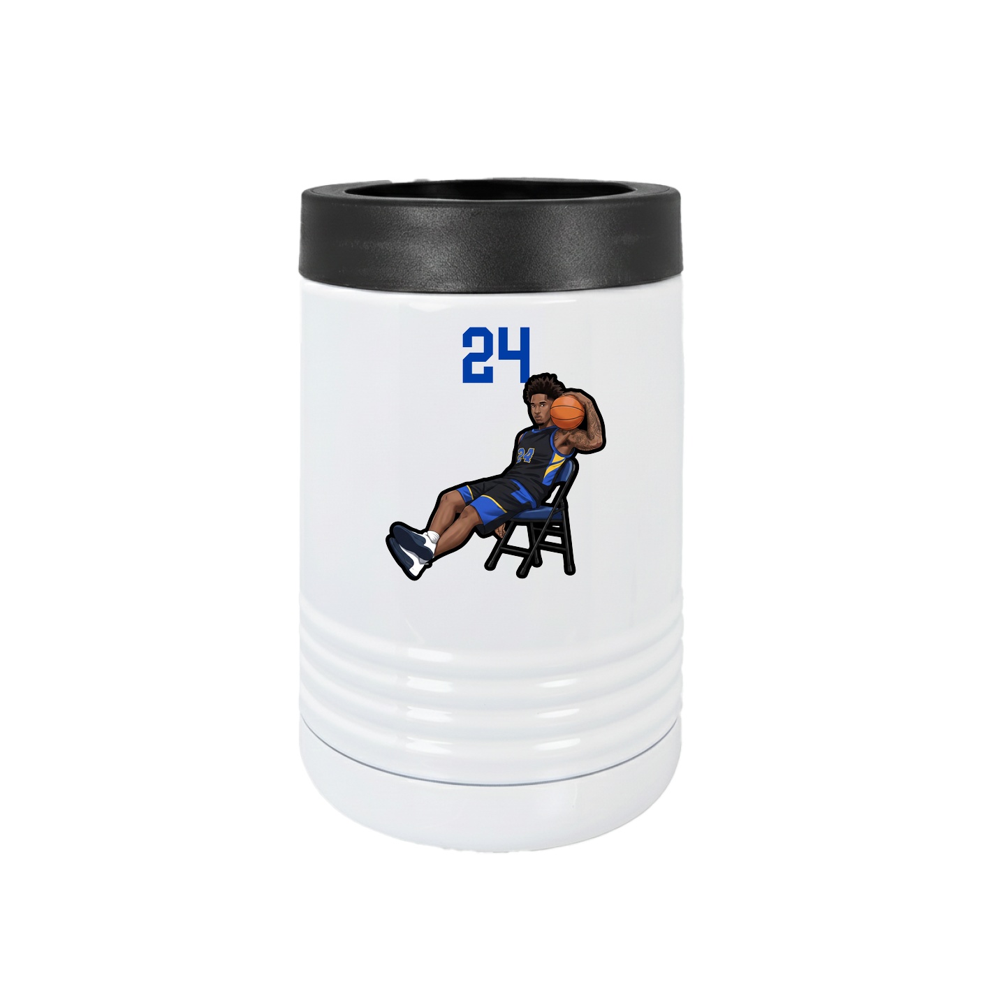 Beverage Holder — Number Top in White