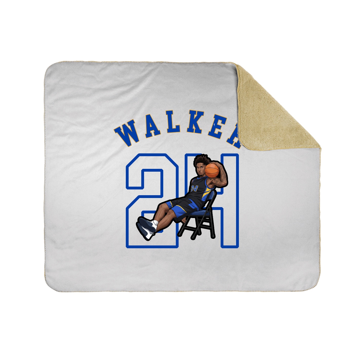 Throw Blanket — Shirsey Arch in White