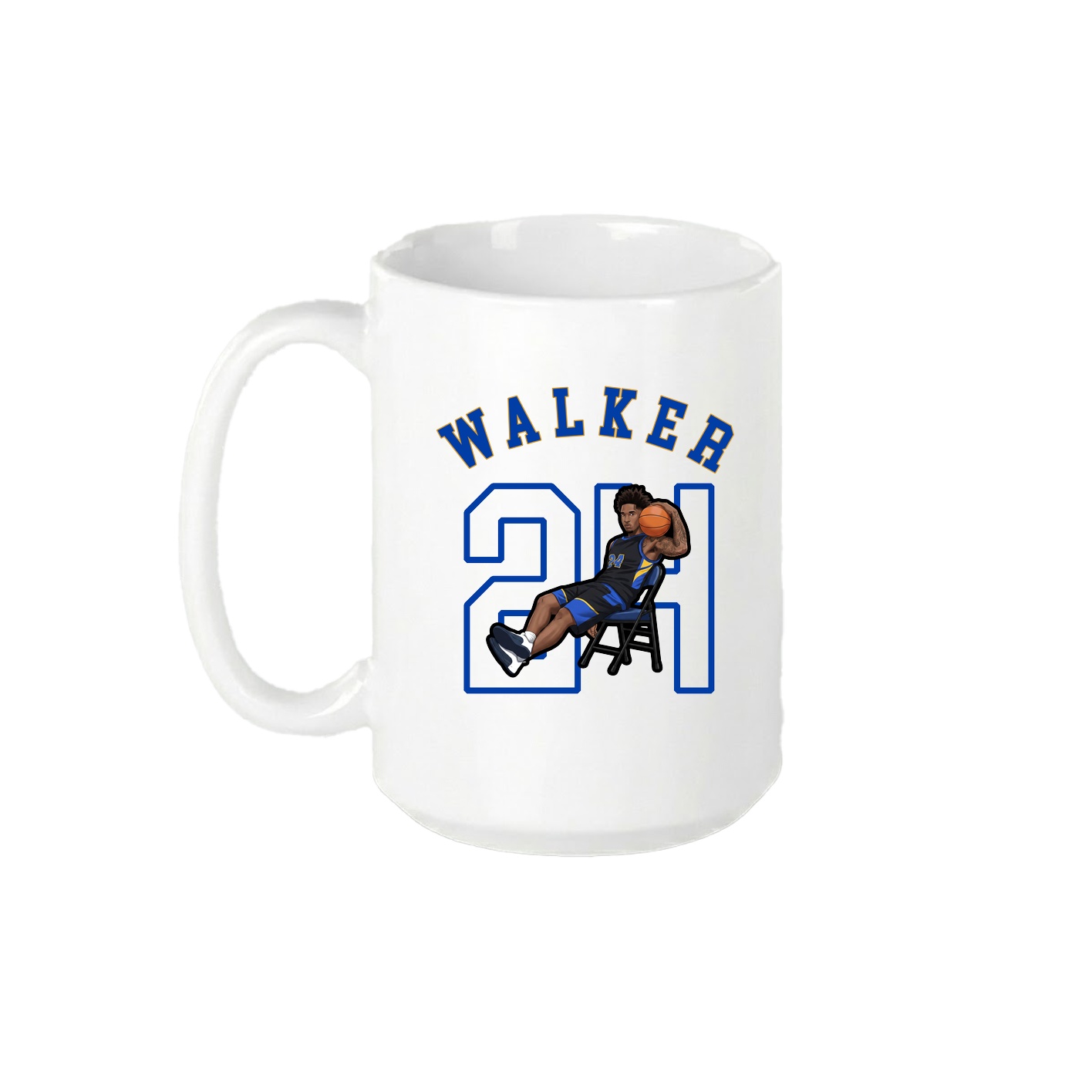 15oz Coffee Mug — Shirsey Arch in White