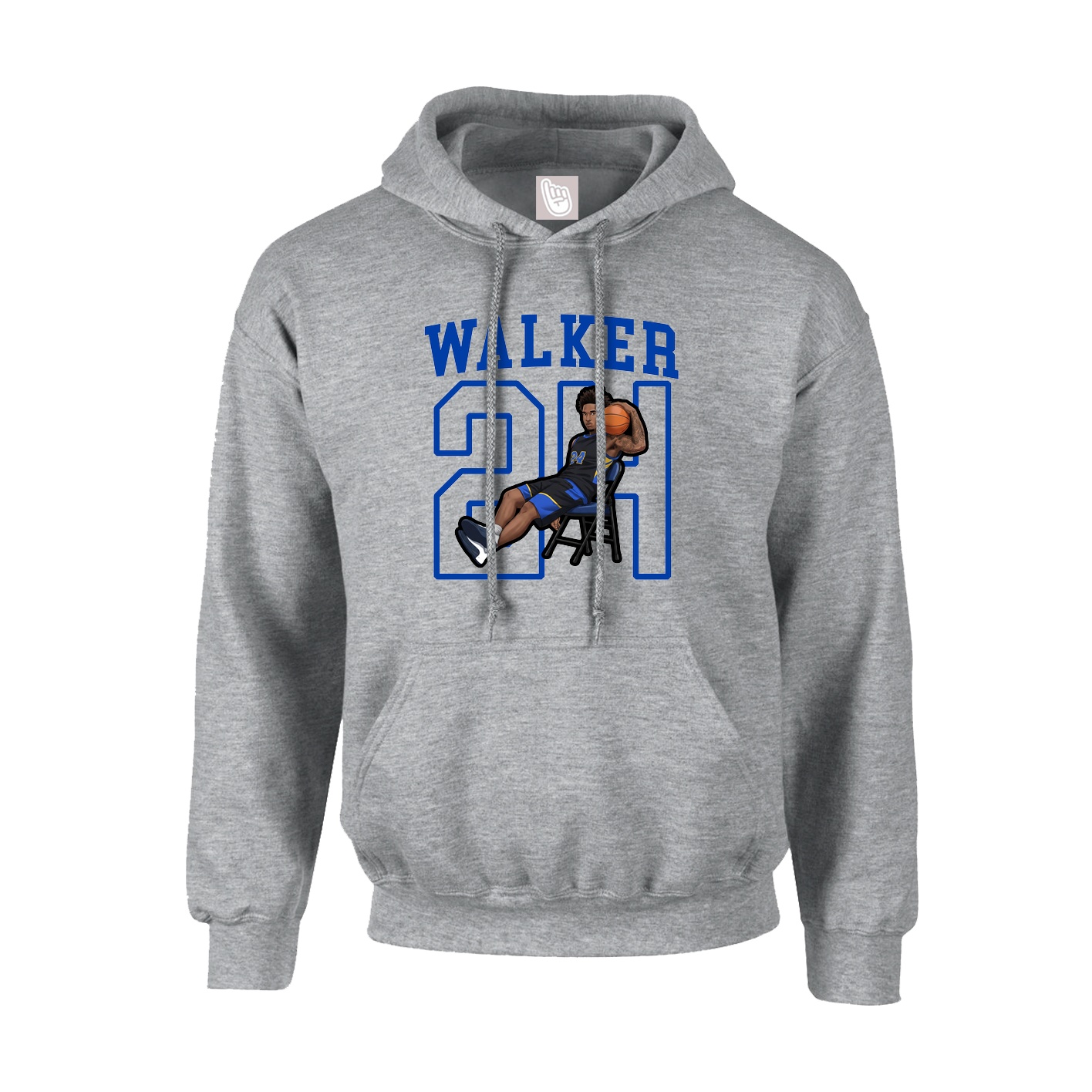 Hoodie — Shirsey in Grey