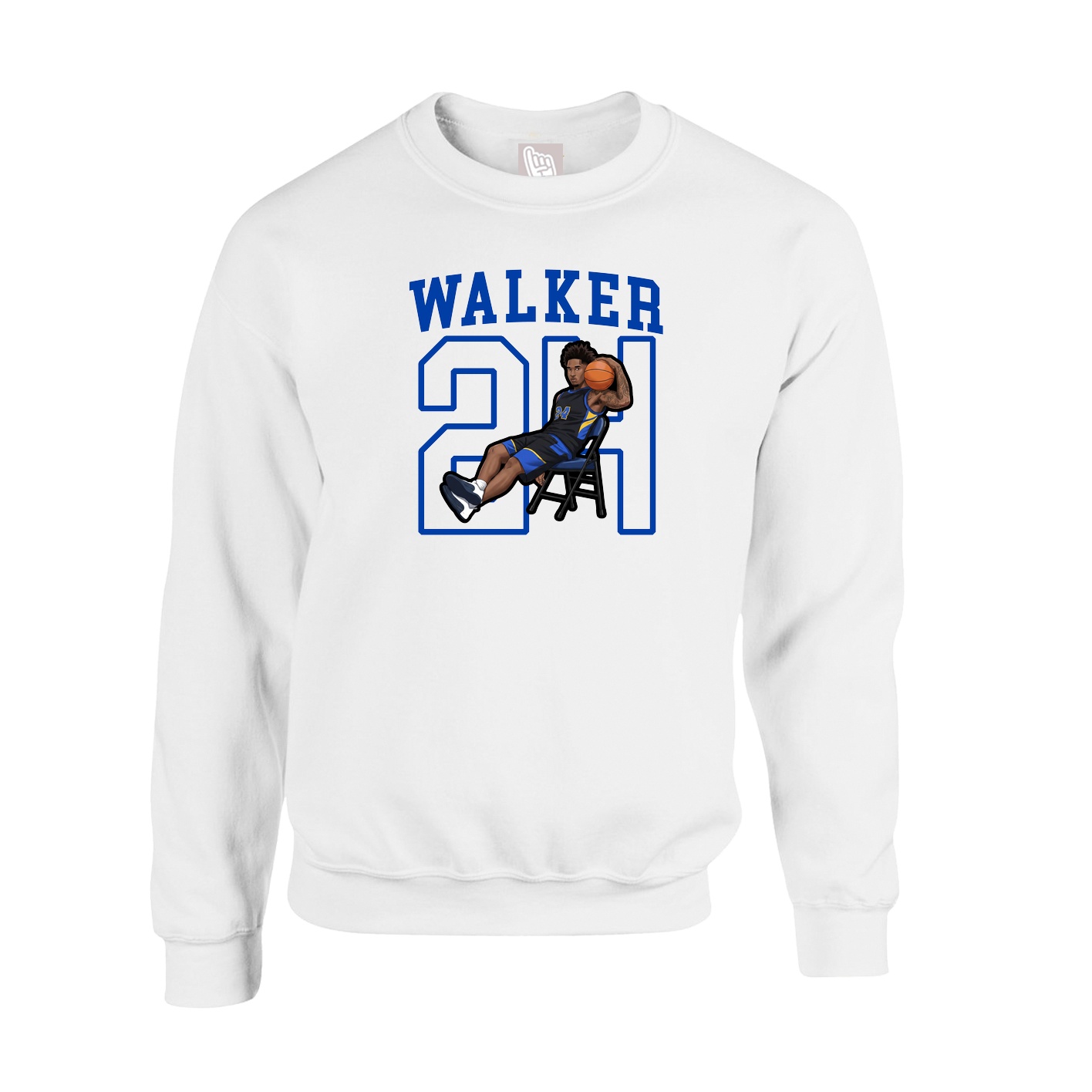 Fleece Crew — Shirsey in White