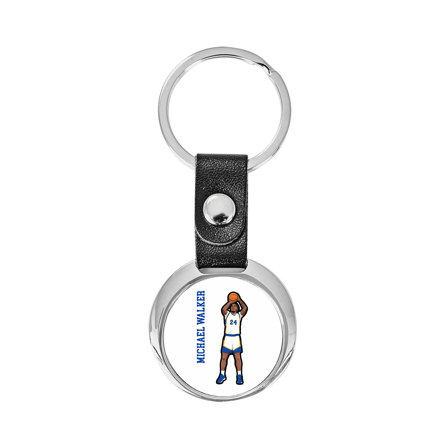 Key Chain — Name Vertical in Classic