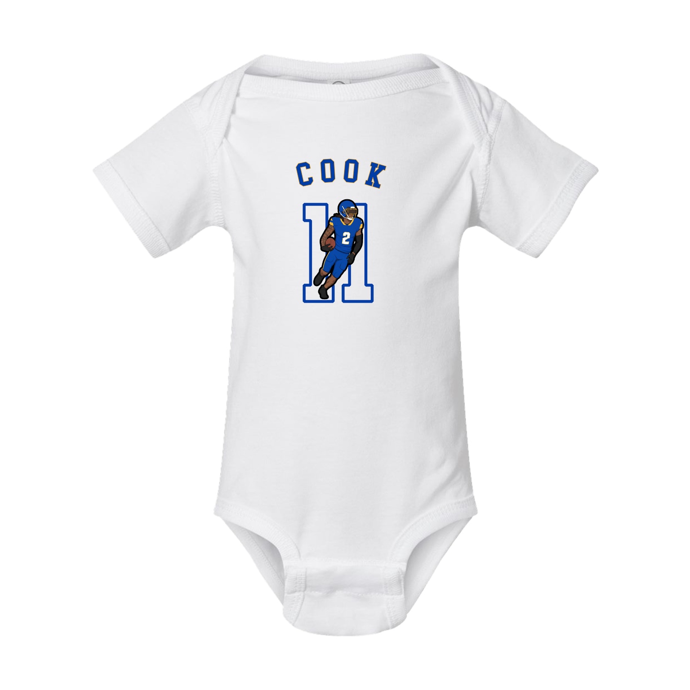 Baby Onesie — Shirsey Arch in White