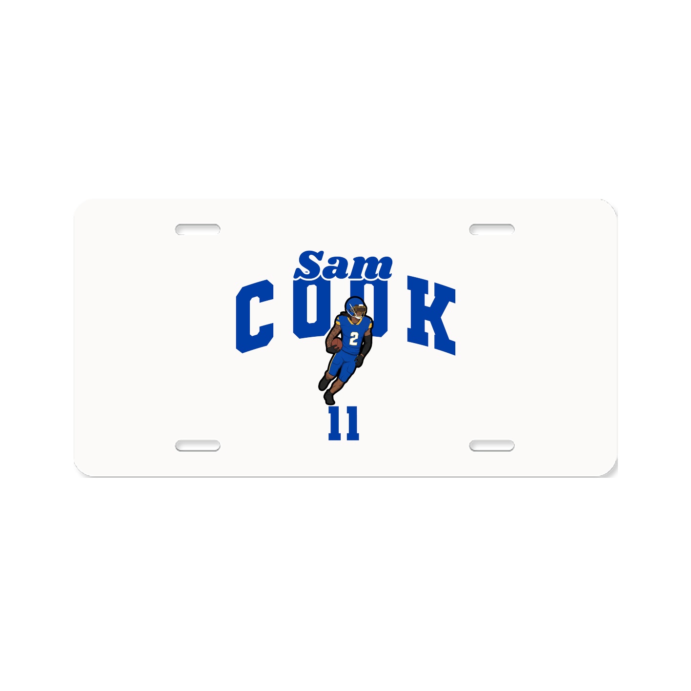 License Plate — Signature Arch in Classic