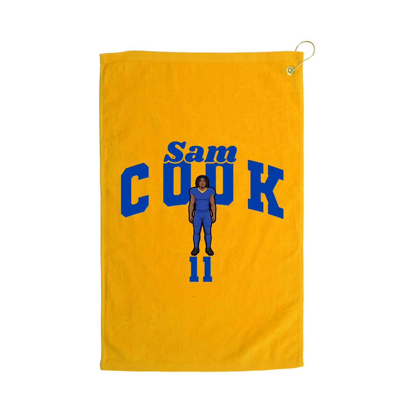 Golf Towel — Signature Arch in Gold