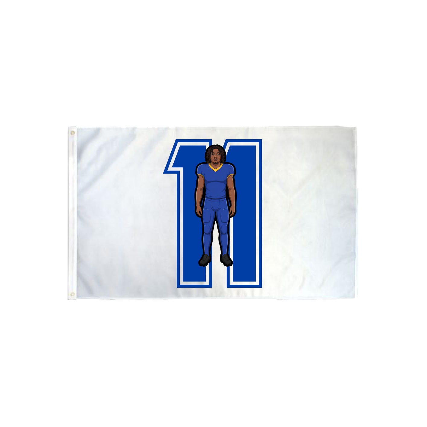 3x5 Flag — Number in Classic