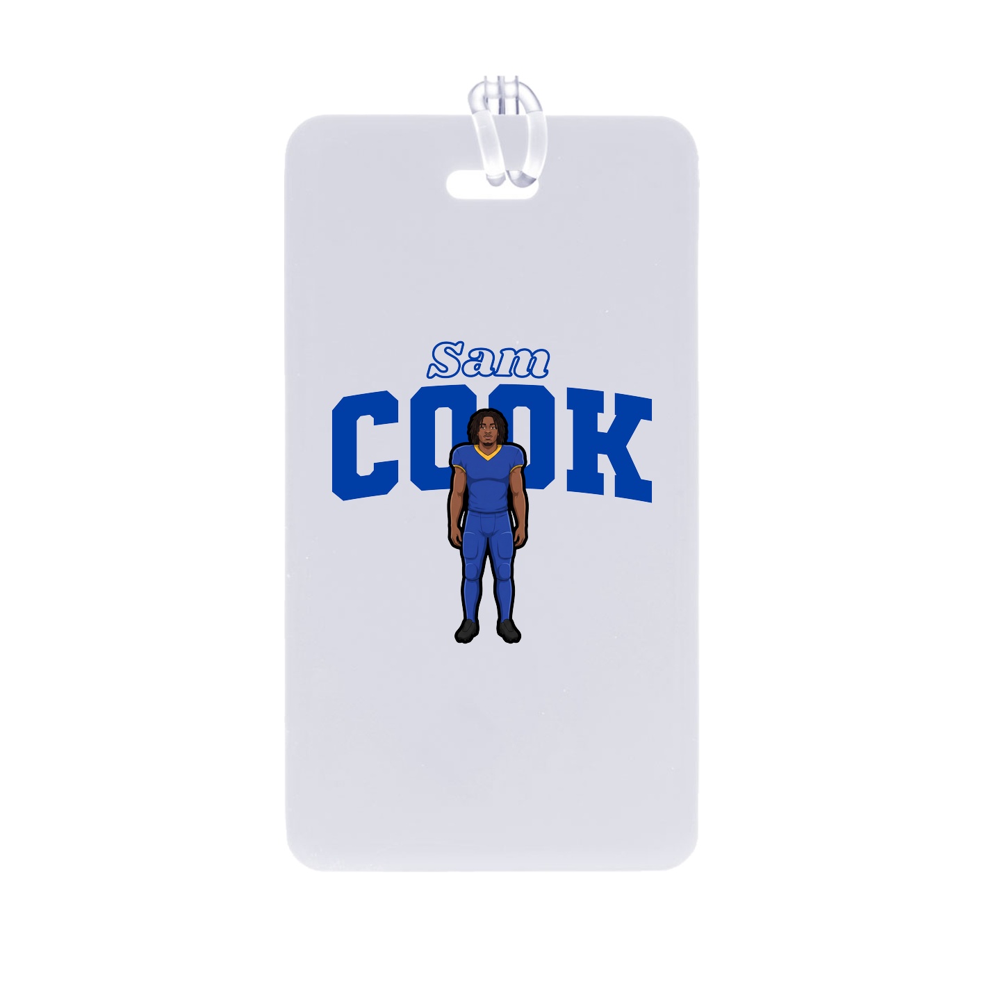 Bag Tag — Name Arch in Classic