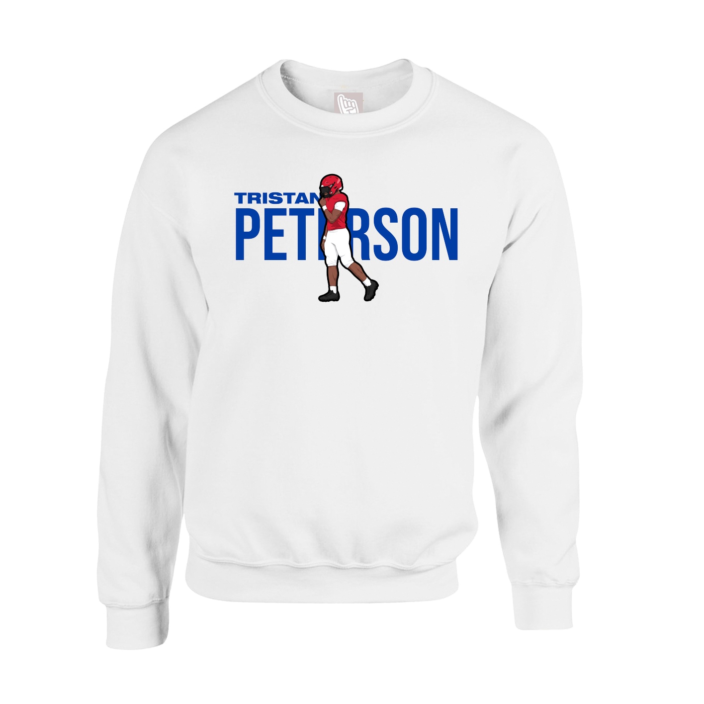 Fleece Crew — Player Name in White