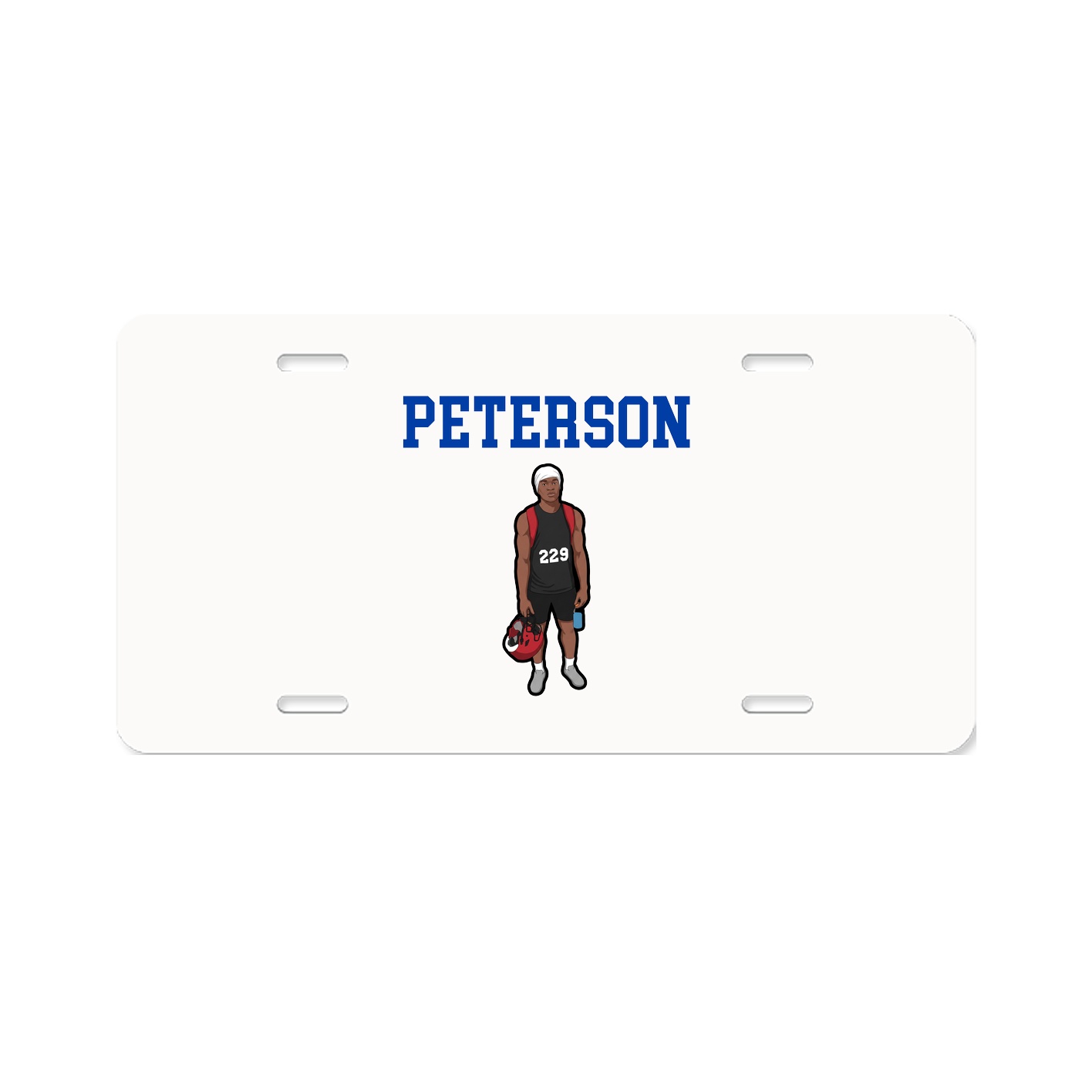 License Plate — Shirsey in Classic