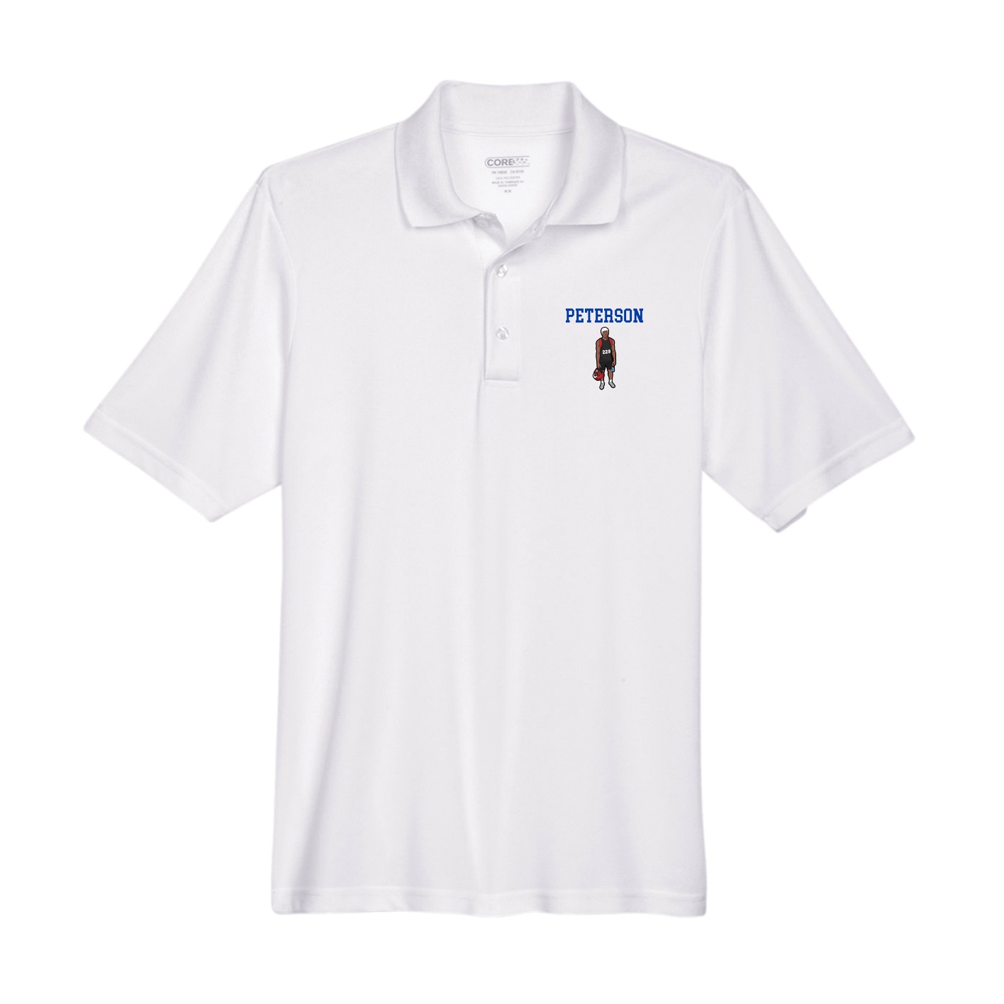 Performance Polo — Shirsey in White