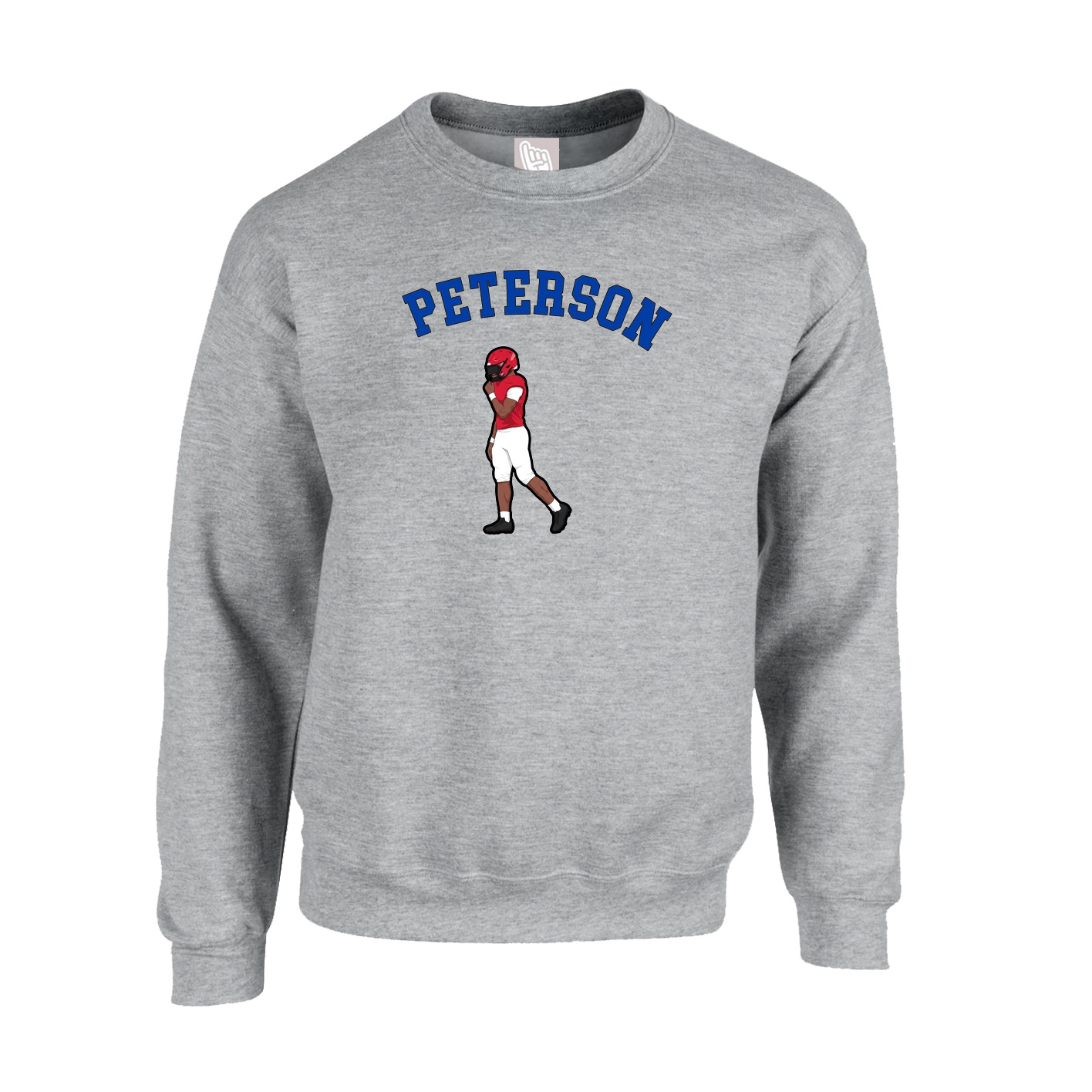 Fleece Crew — Shirsey Arch in Grey