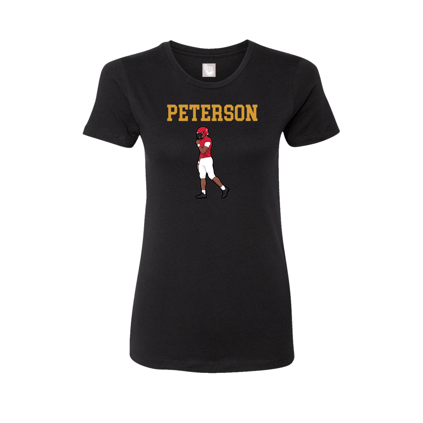 Fitted Women's Tee — Shirsey in Black
