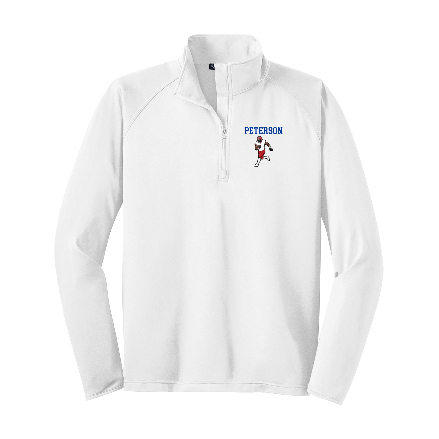 Q-Zip Pullover — Shirsey in White