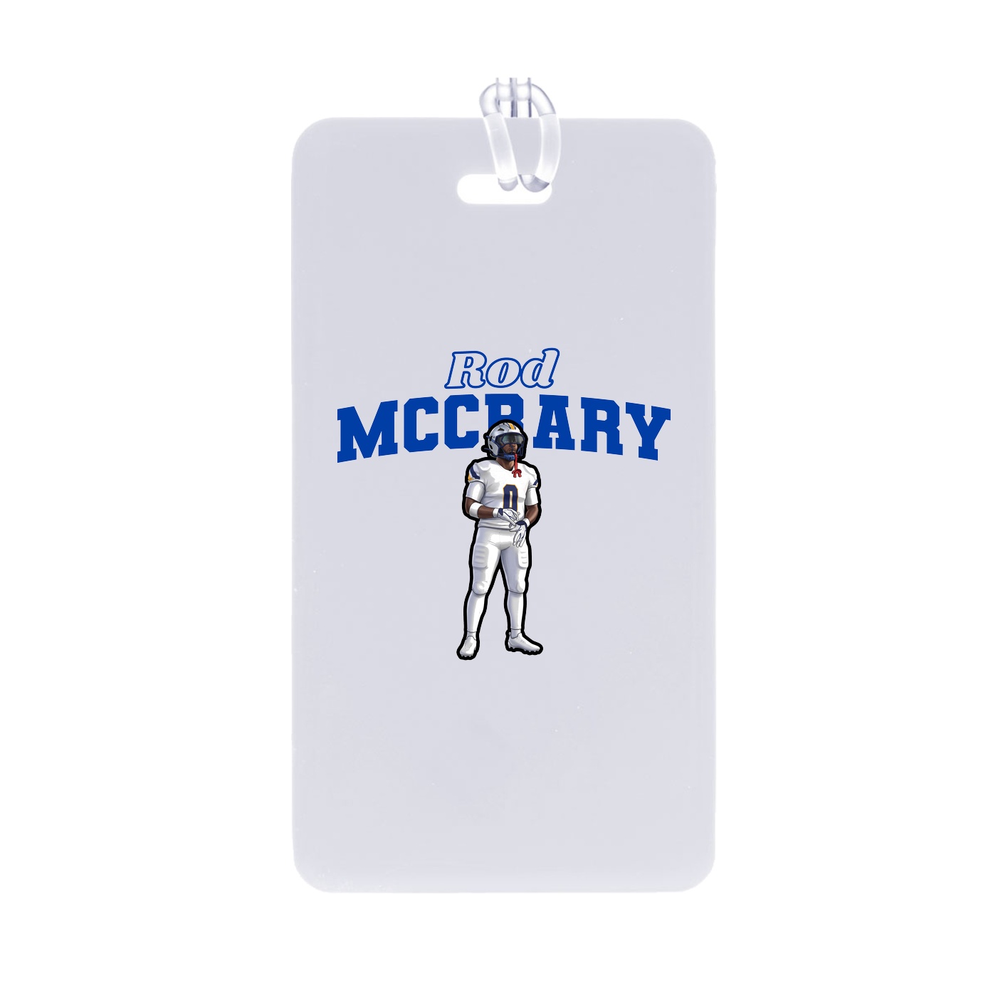 Bag Tag — Name Arch in Classic