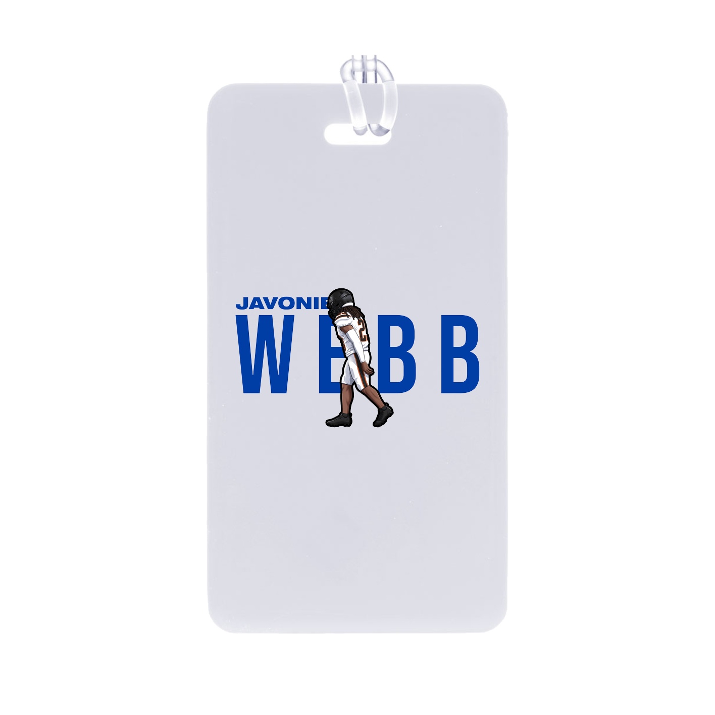 Bag Tag — Player Name in Classic