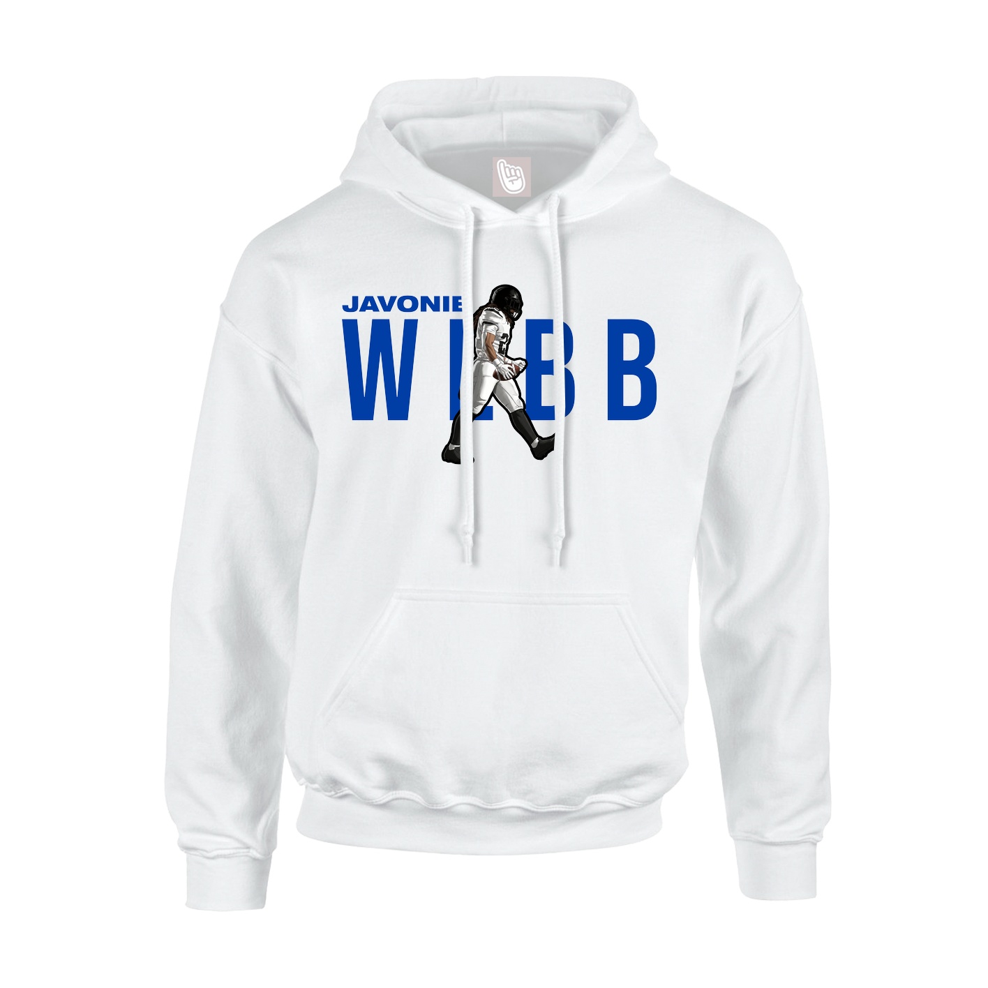 Hoodie — Player Name in White
