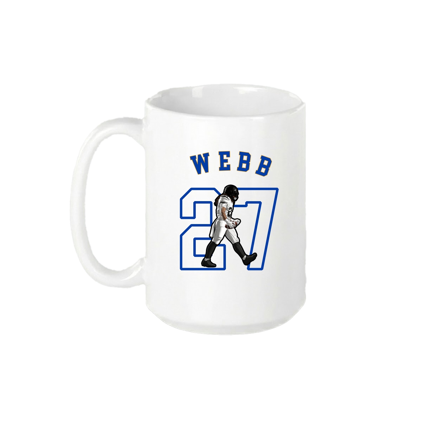 15oz Coffee Mug — Shirsey Arch in White