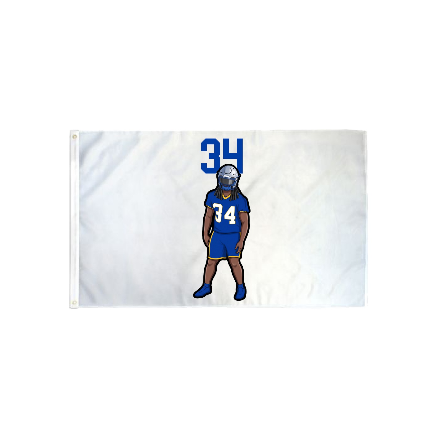 3x5 Flag — Number Top in Classic