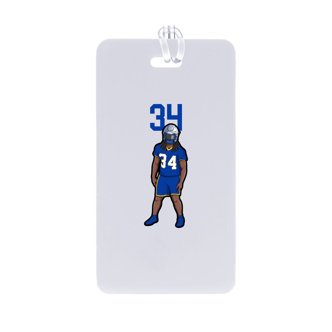 Bag Tag — Number Top in Classic