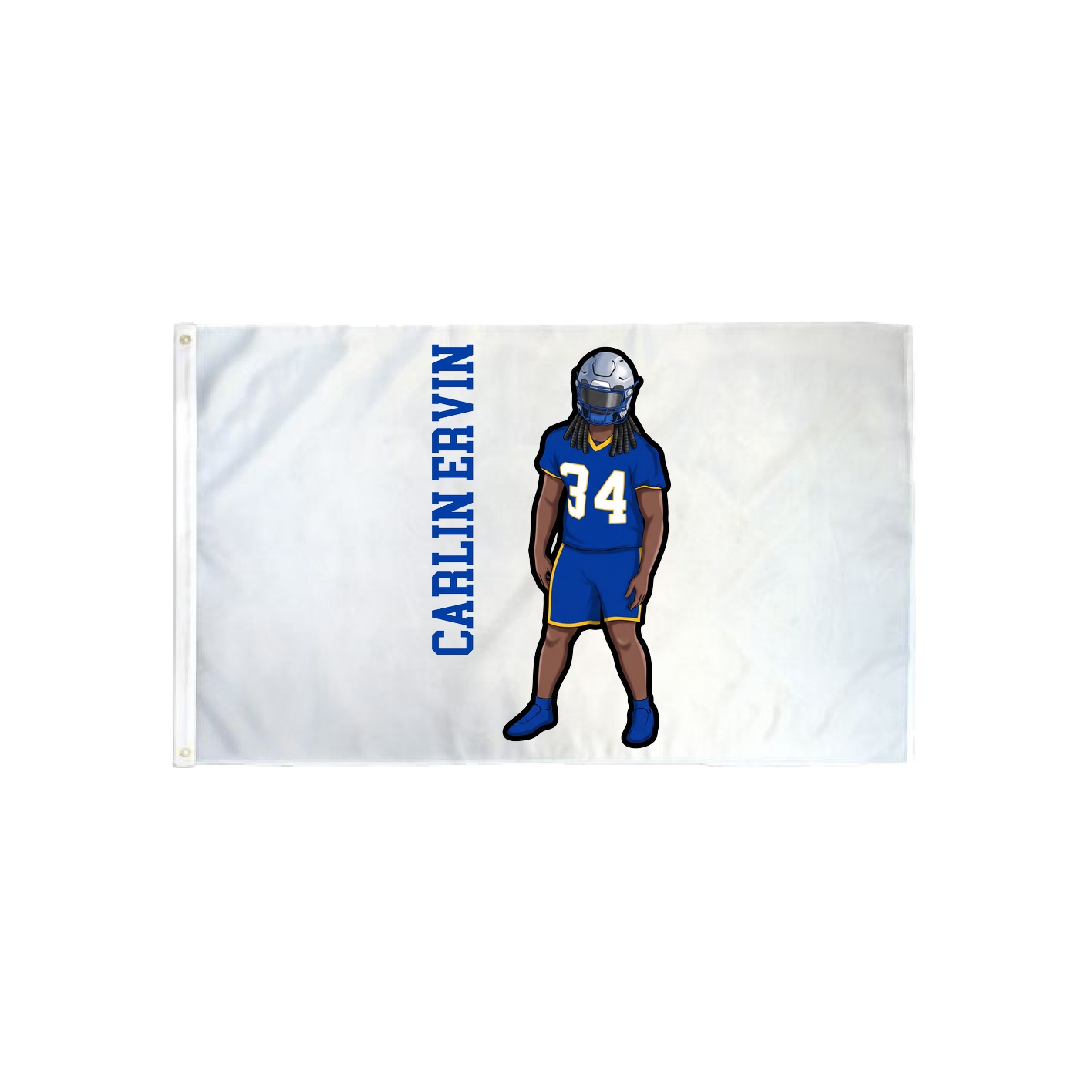 3x5 Flag — Name Vertical in Classic