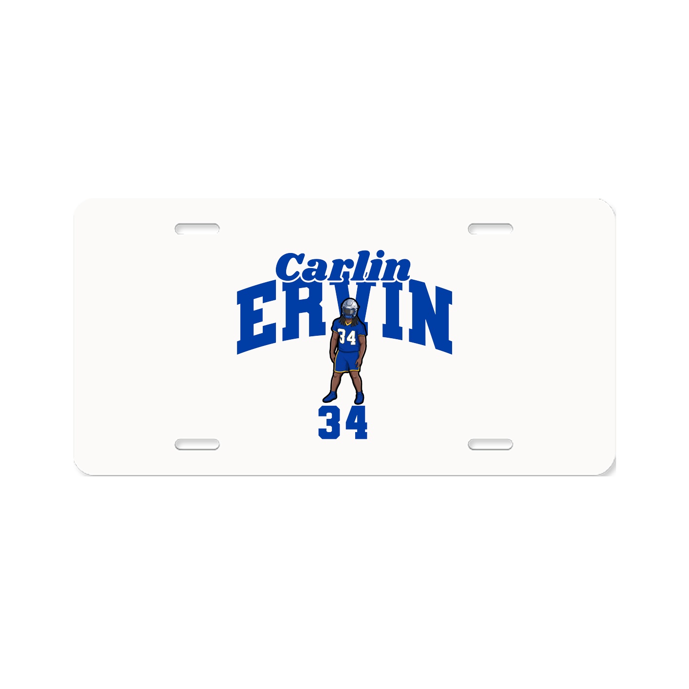 License Plate — Signature Arch in Classic