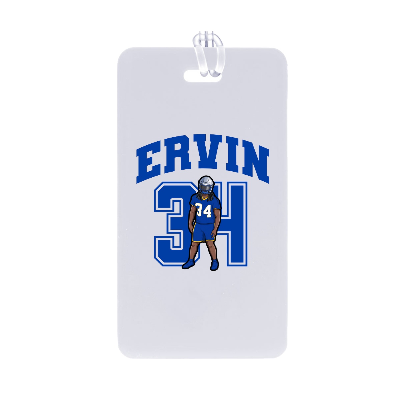 Bag Tag — Number in Classic