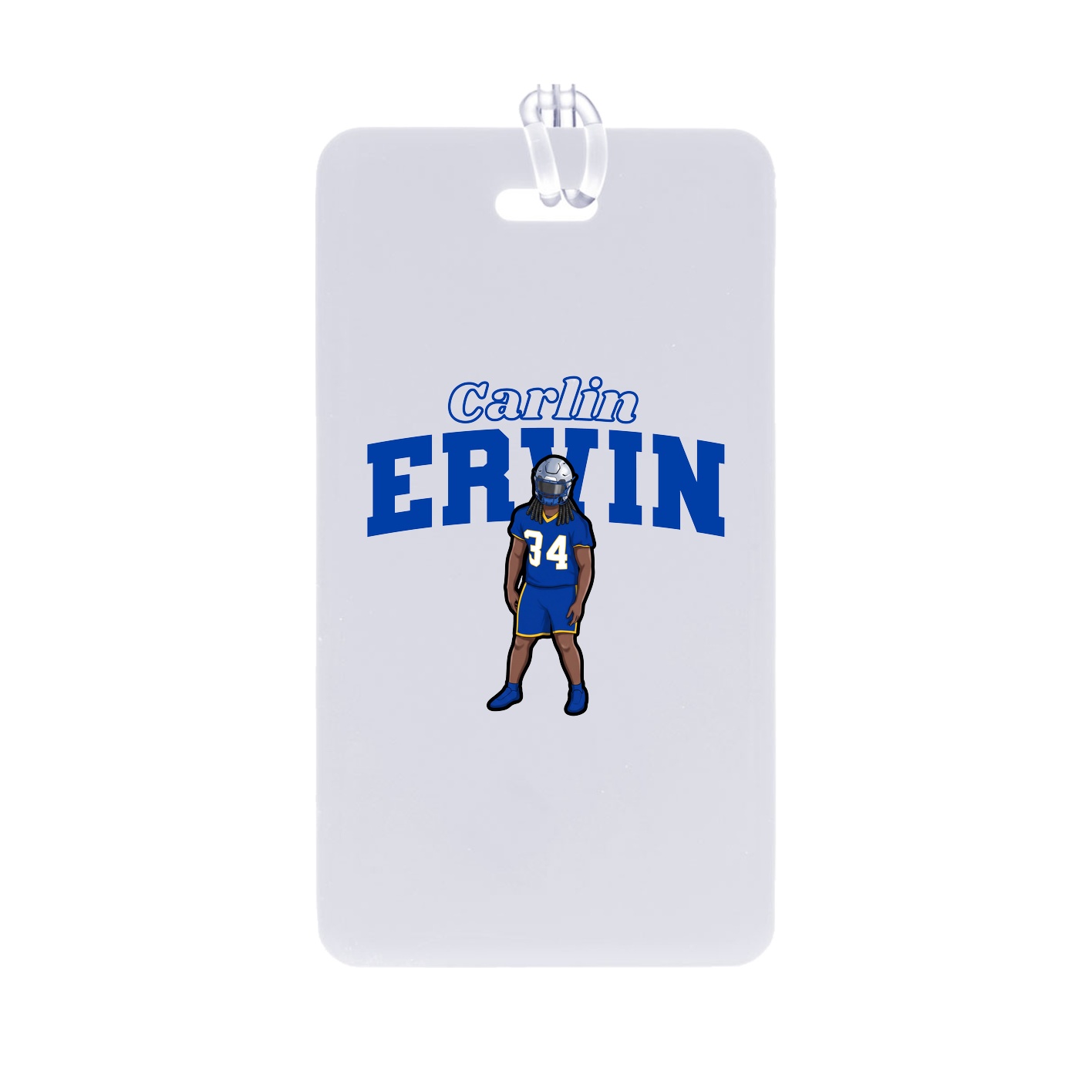Bag Tag — Name Arch in Classic