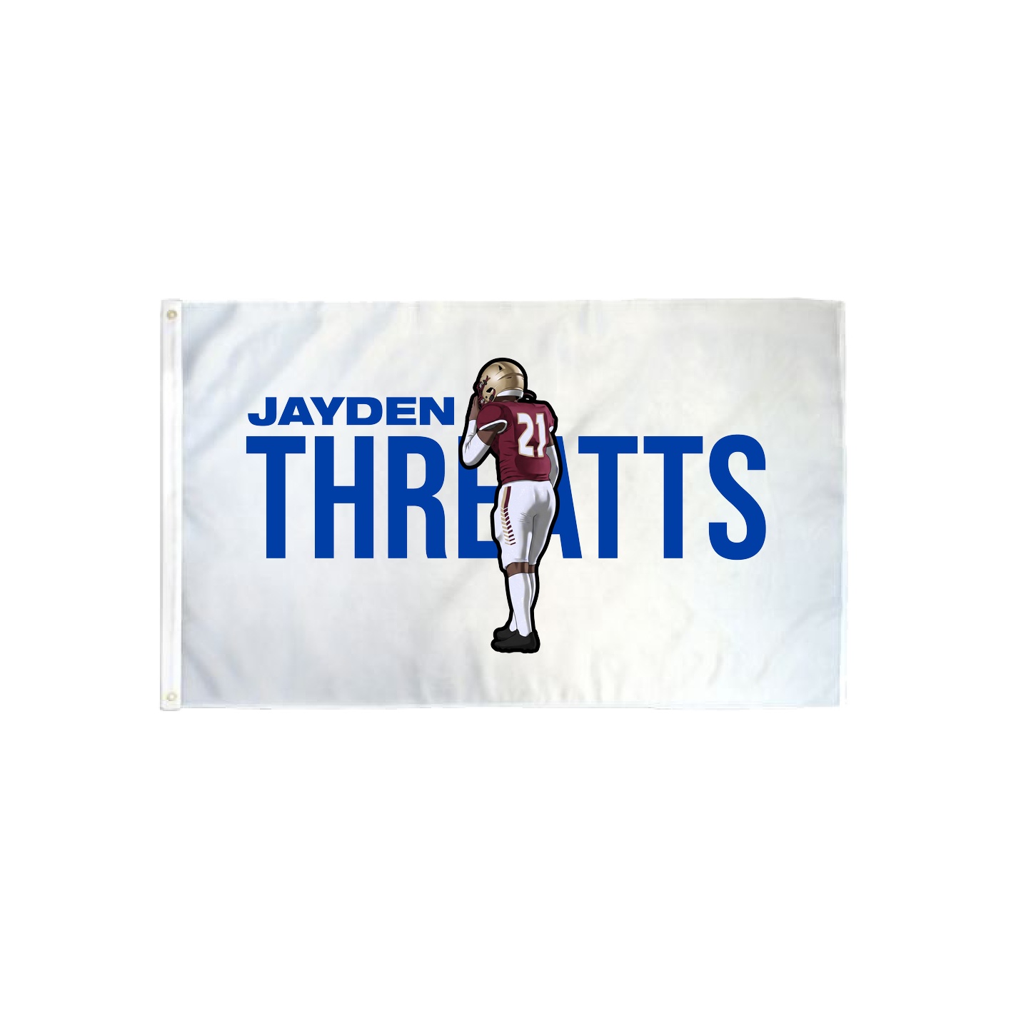 3x5 Flag — Player Name in Classic