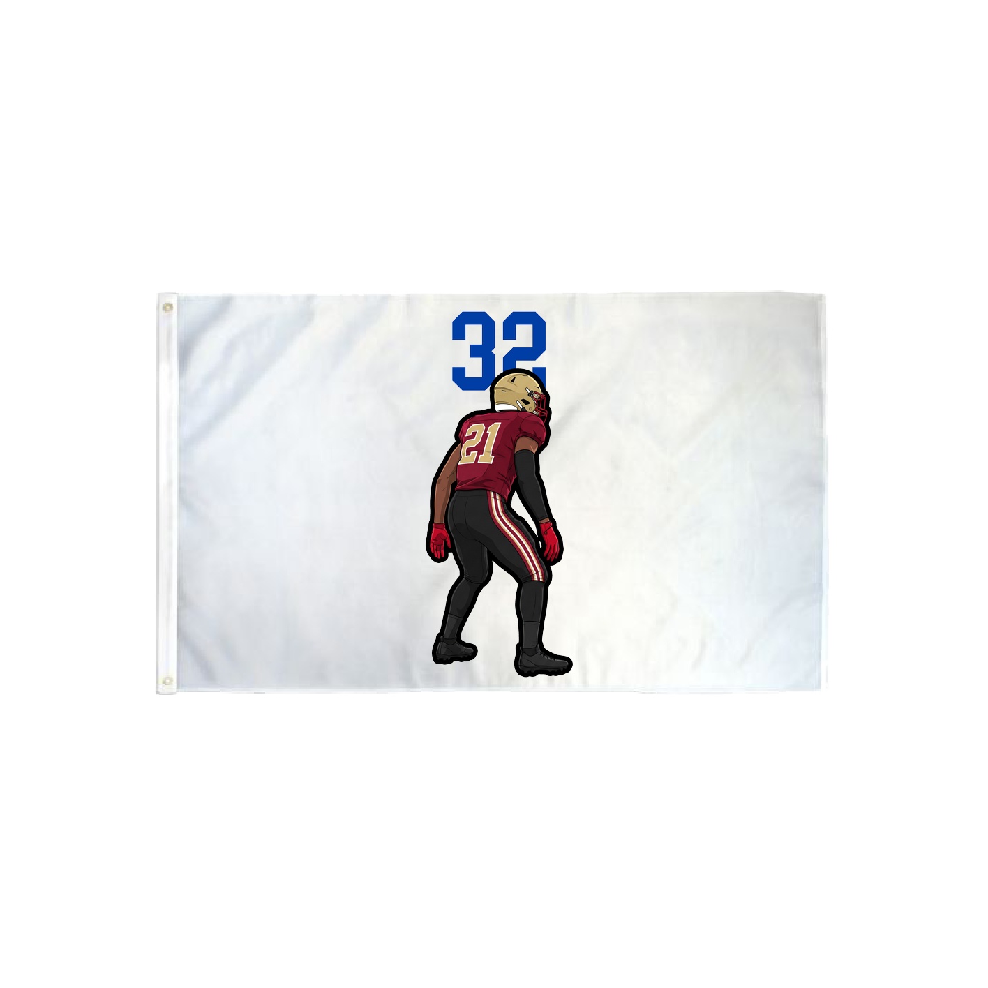 3x5 Flag — Number Top in Classic