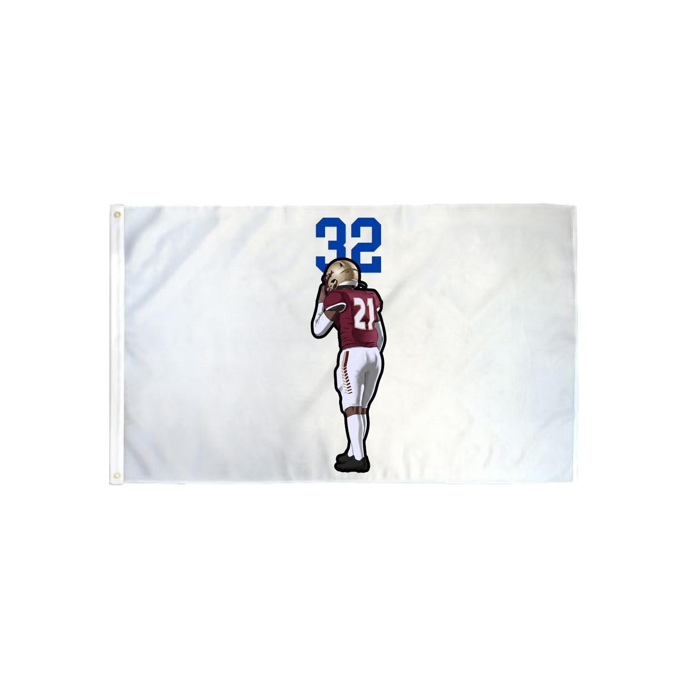 3x5 Flag — Number Top in Classic