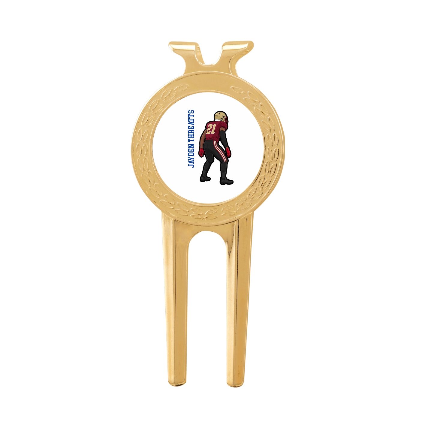Divot Tool with Ball Marker — Name Vertical in Classic