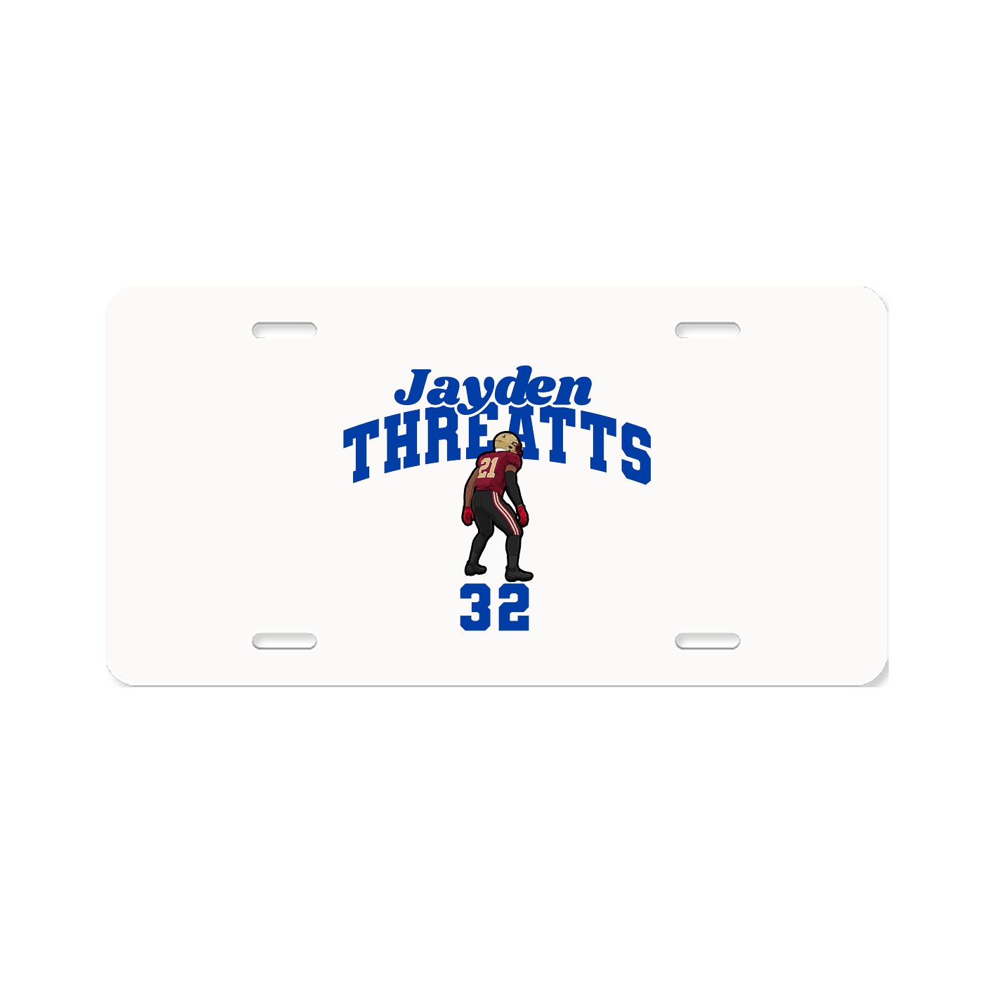 License Plate — Signature Arch in Classic