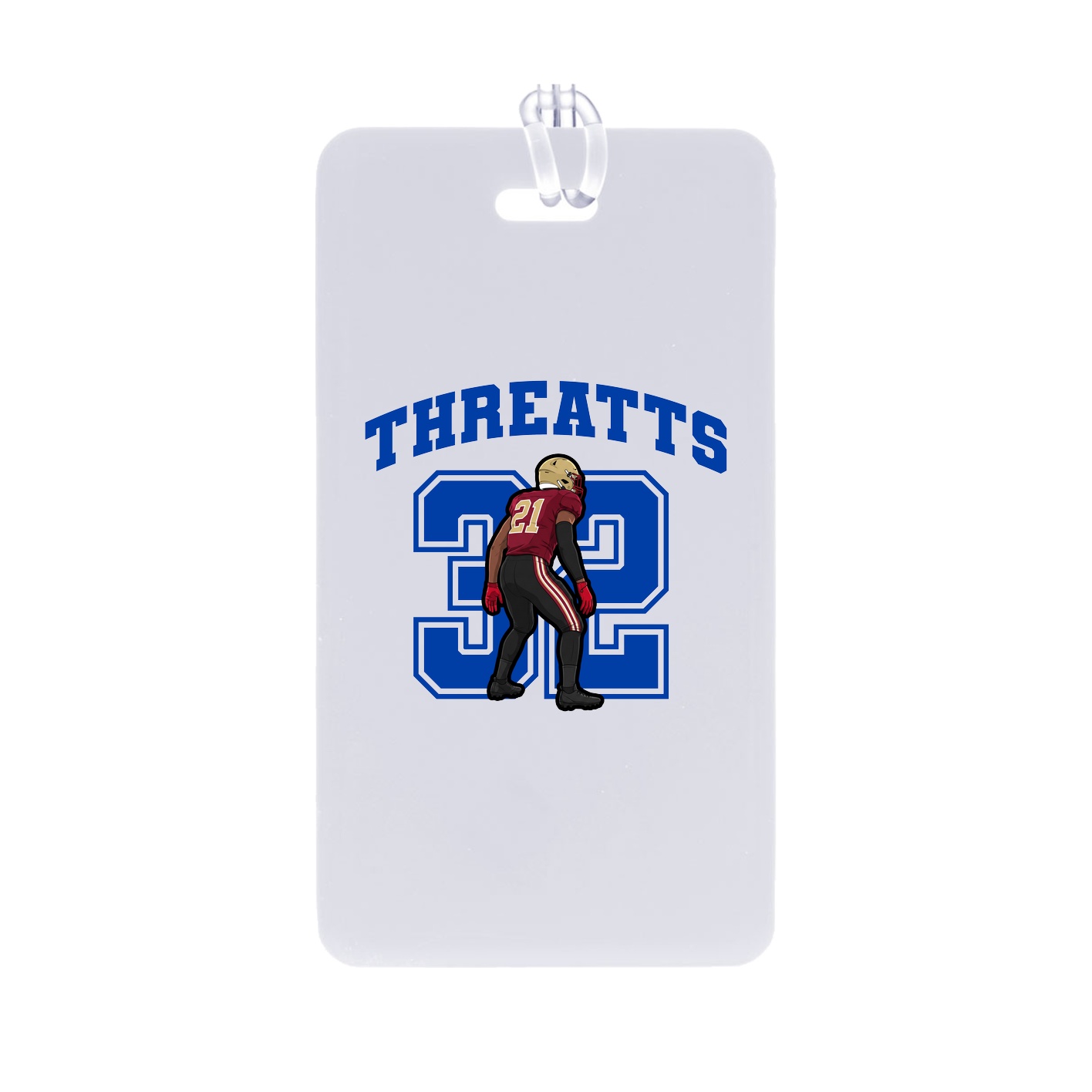 Bag Tag — Number in Classic